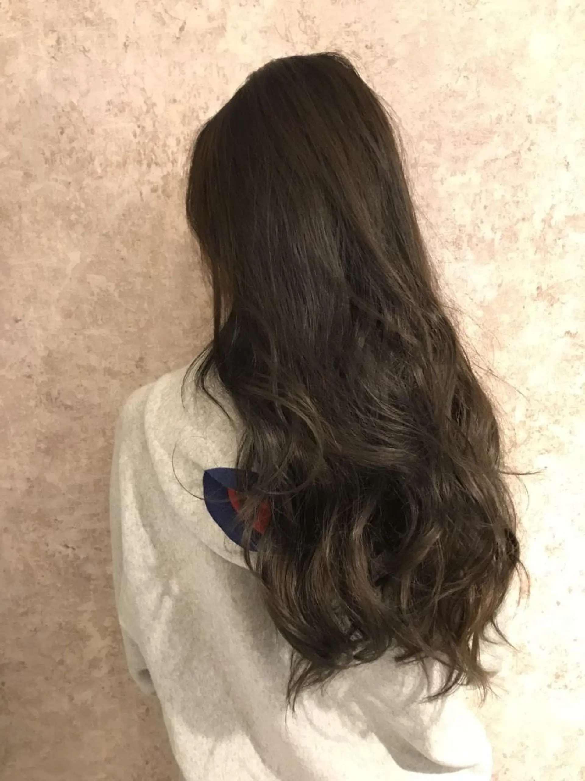 ミディアム カラー パーマ 小顔カット✨ 透明感カラー/村上のヘアスタイル