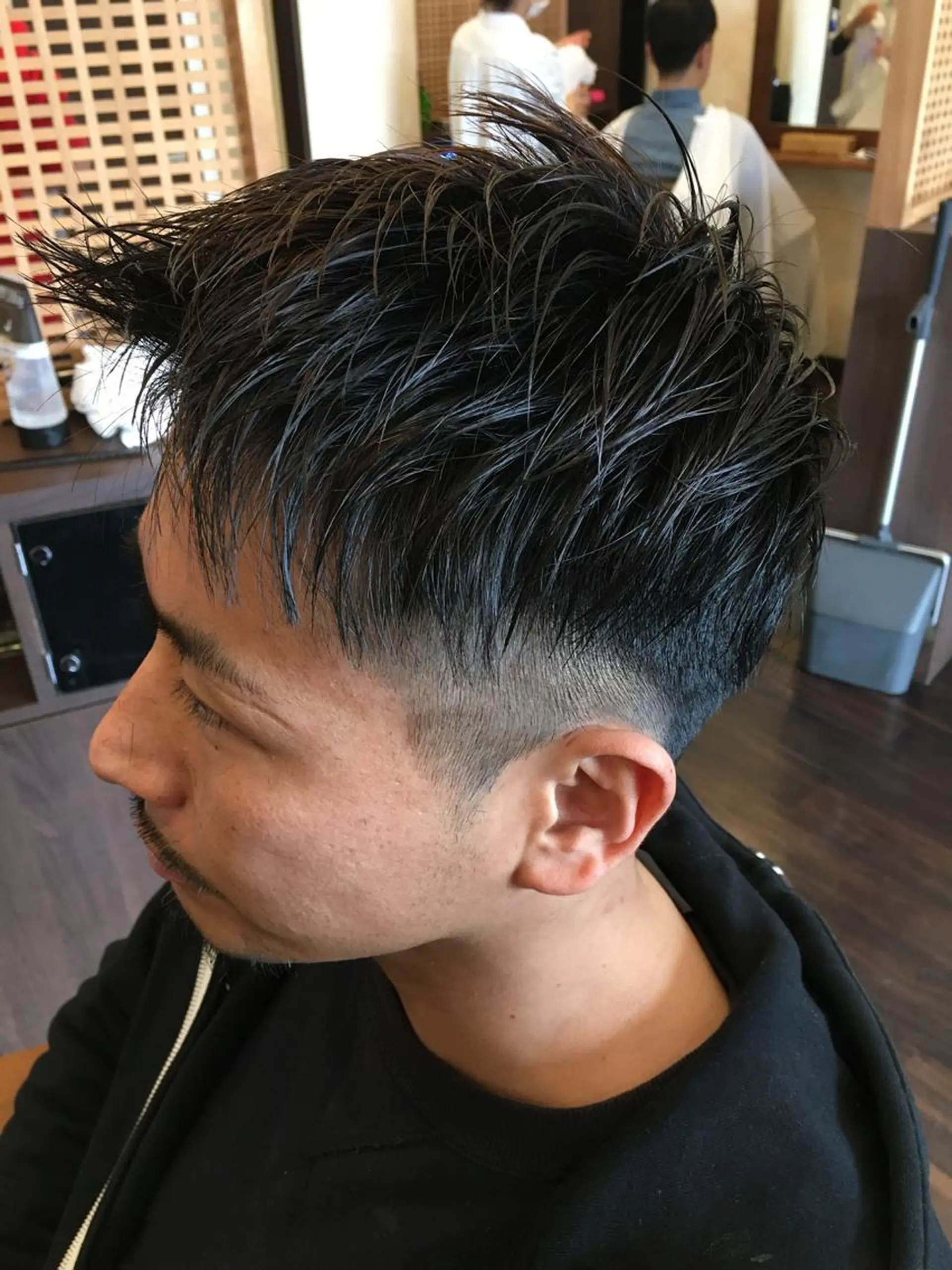 ショート メンズ カット パーマ トリートメント クセを最大限に活かす メンズパーマ奈良大祐のヘアスタイル