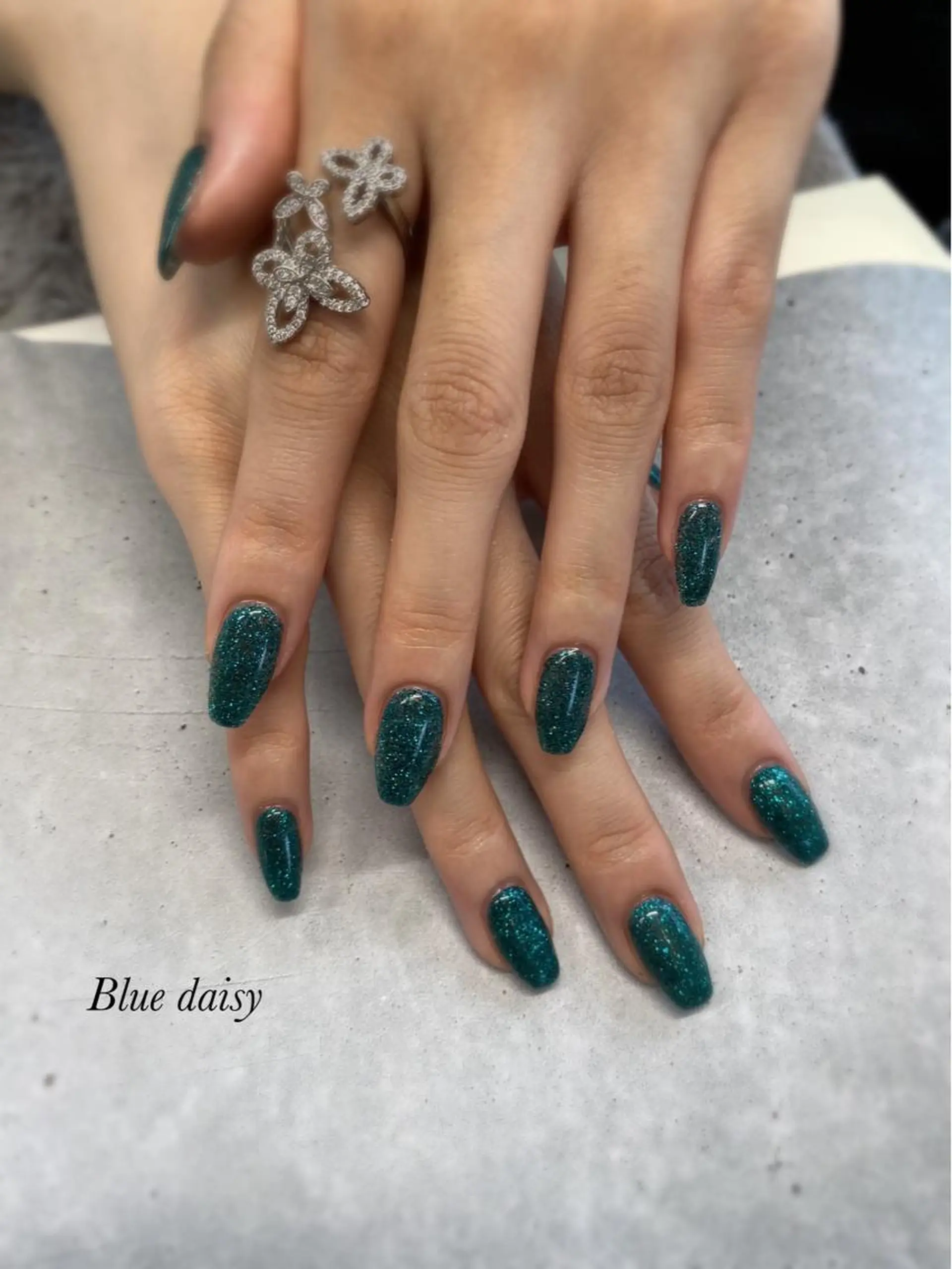 ネイル ワンカラーネイル Blue　daisy　栄本店 【ブルーデイジー】所属・Blue daisy 栄本店のネイルデザイン