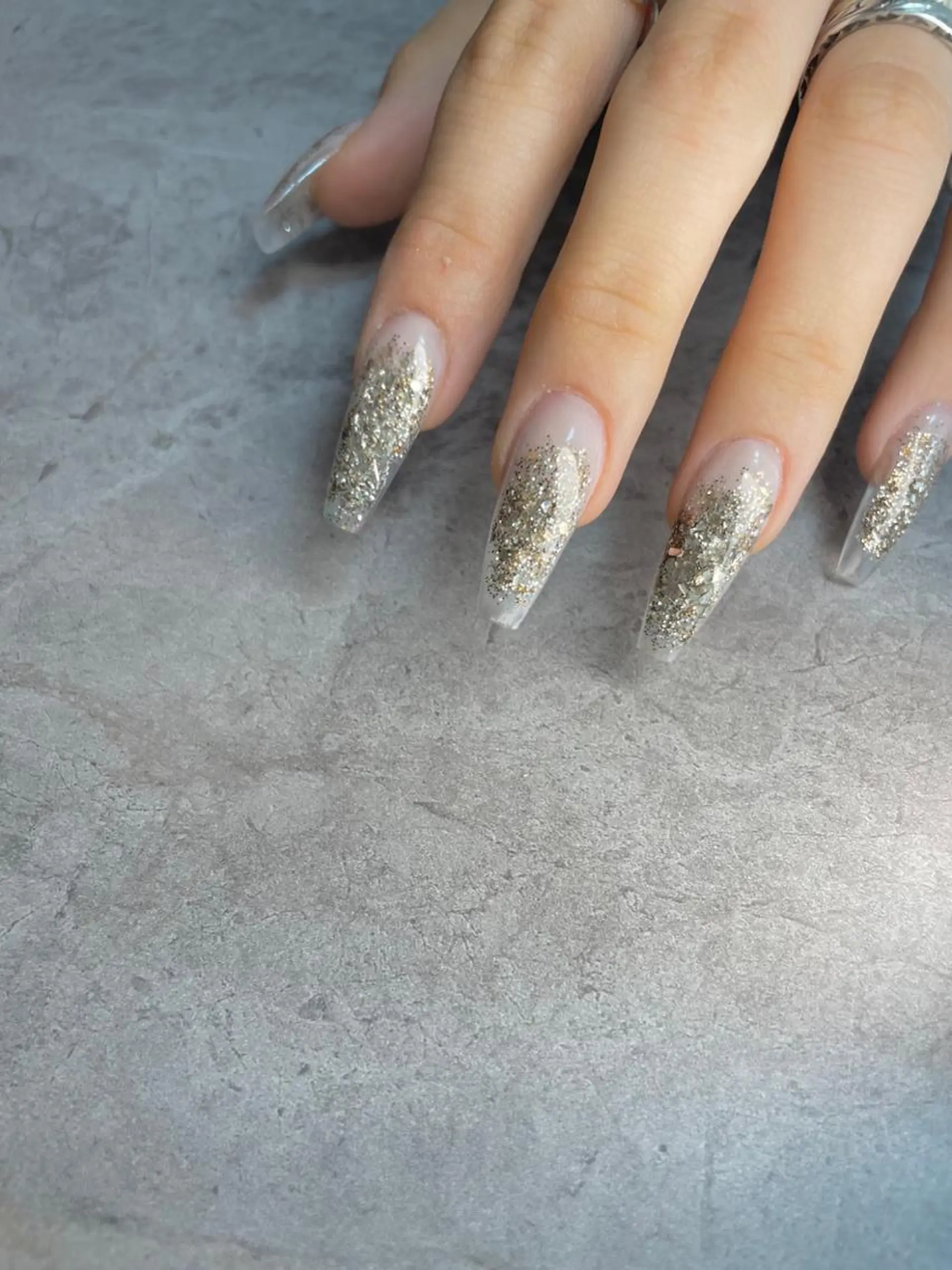 セミロング ネイル Statice所属・YUNA FUKUDAのネイルデザイン