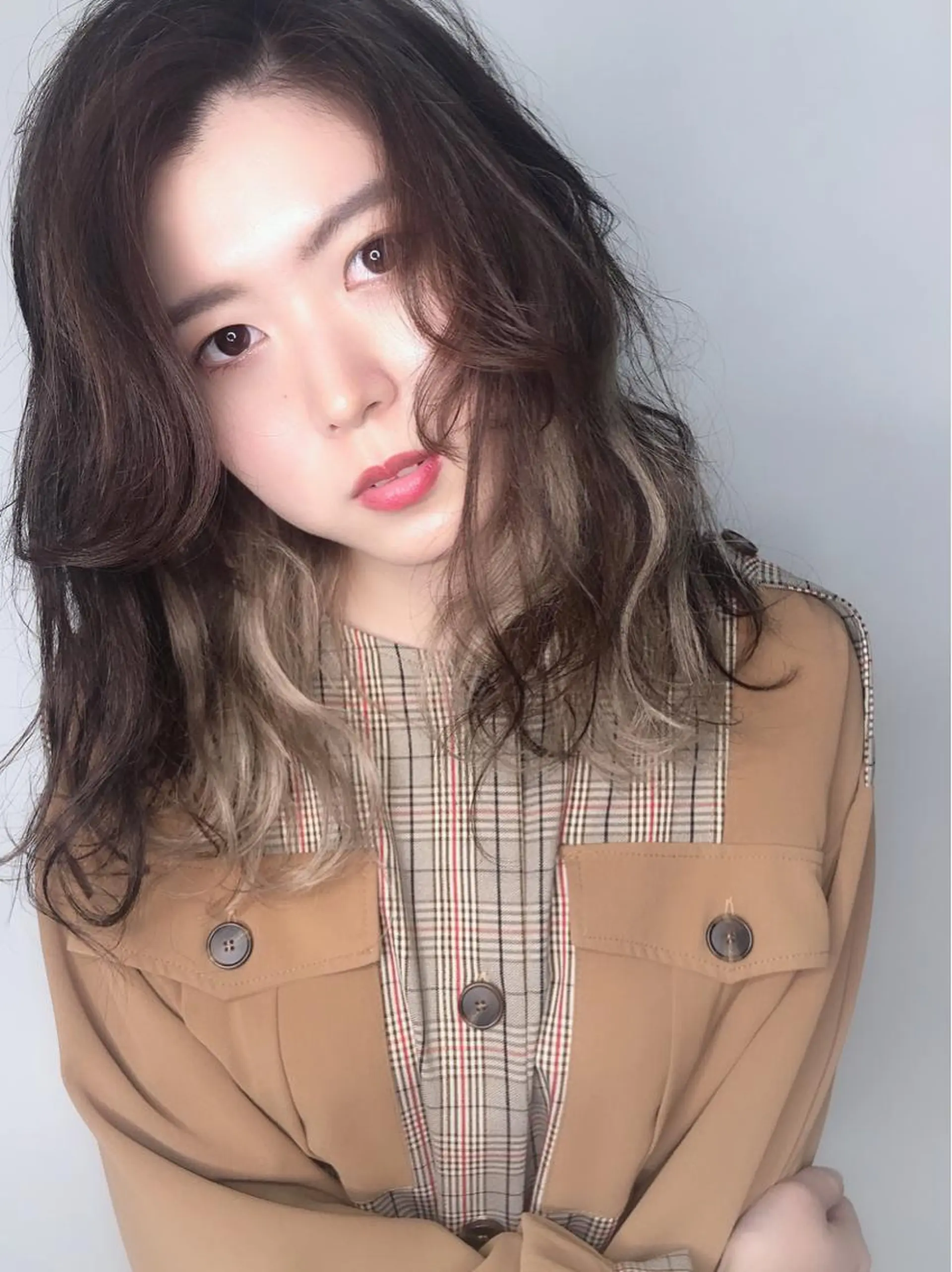 セミロング omocha hair salon所属・大嶋 伸吾のヘアスタイル