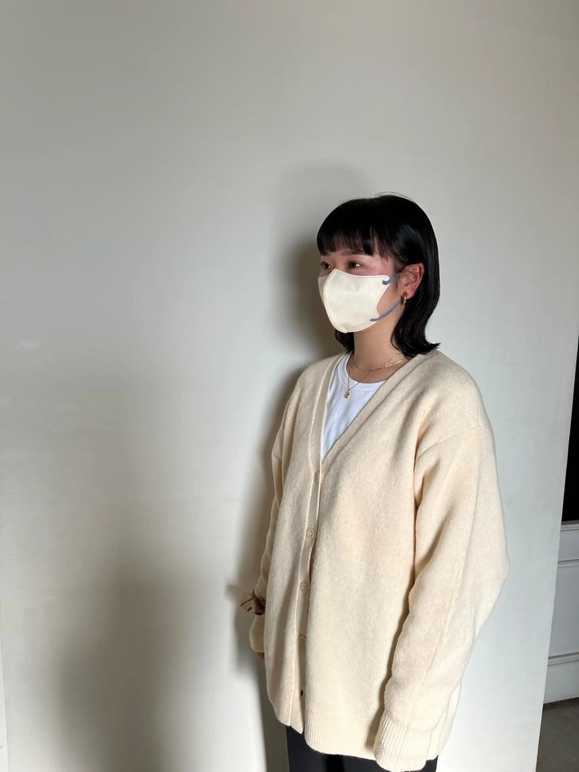 ミディアム カラー カット ヘアカラー トリートメント 前川 華恋 / room3のヘアスタイル