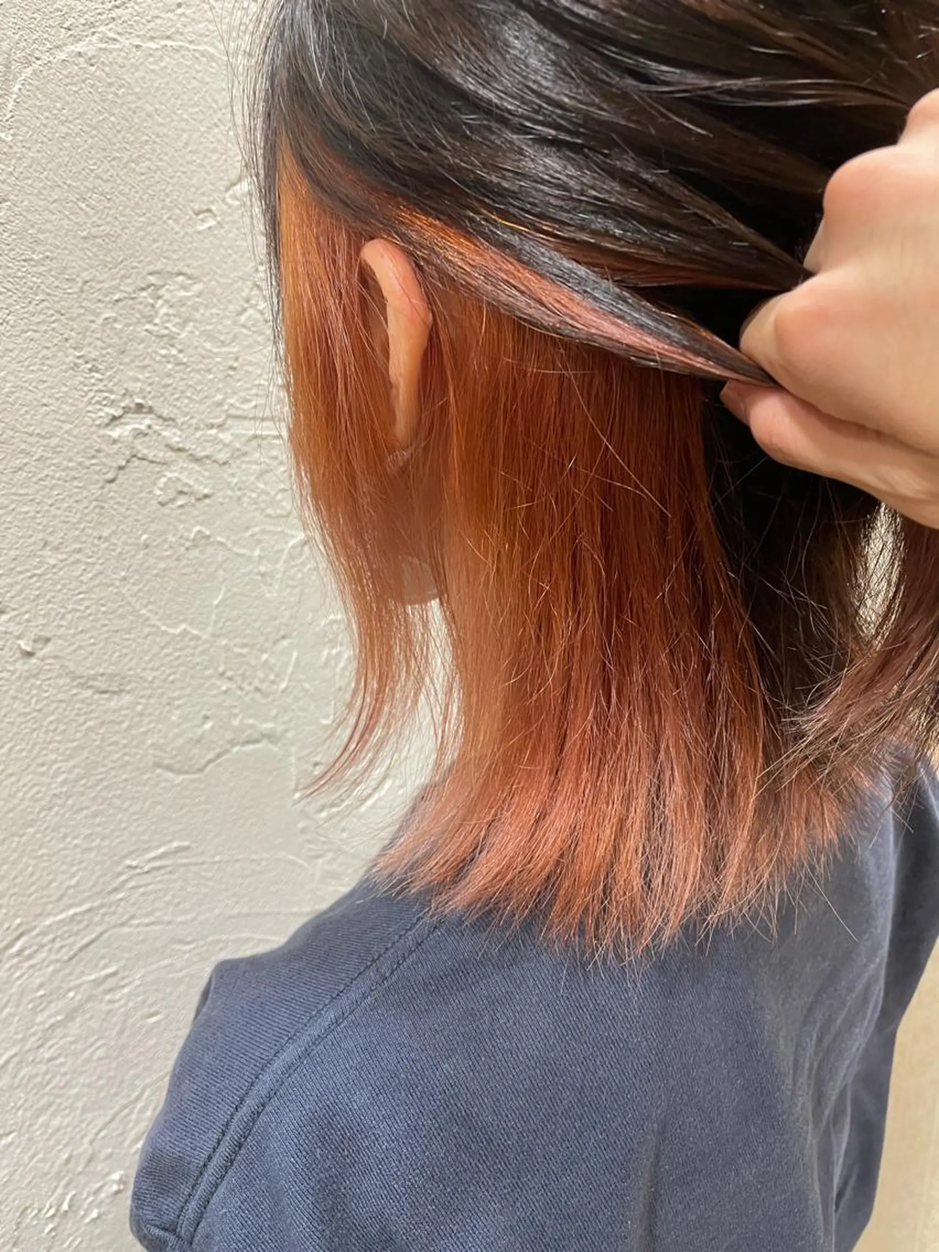 ミディアム カラー インナーカラー 瀧澤 一真のヘアスタイル