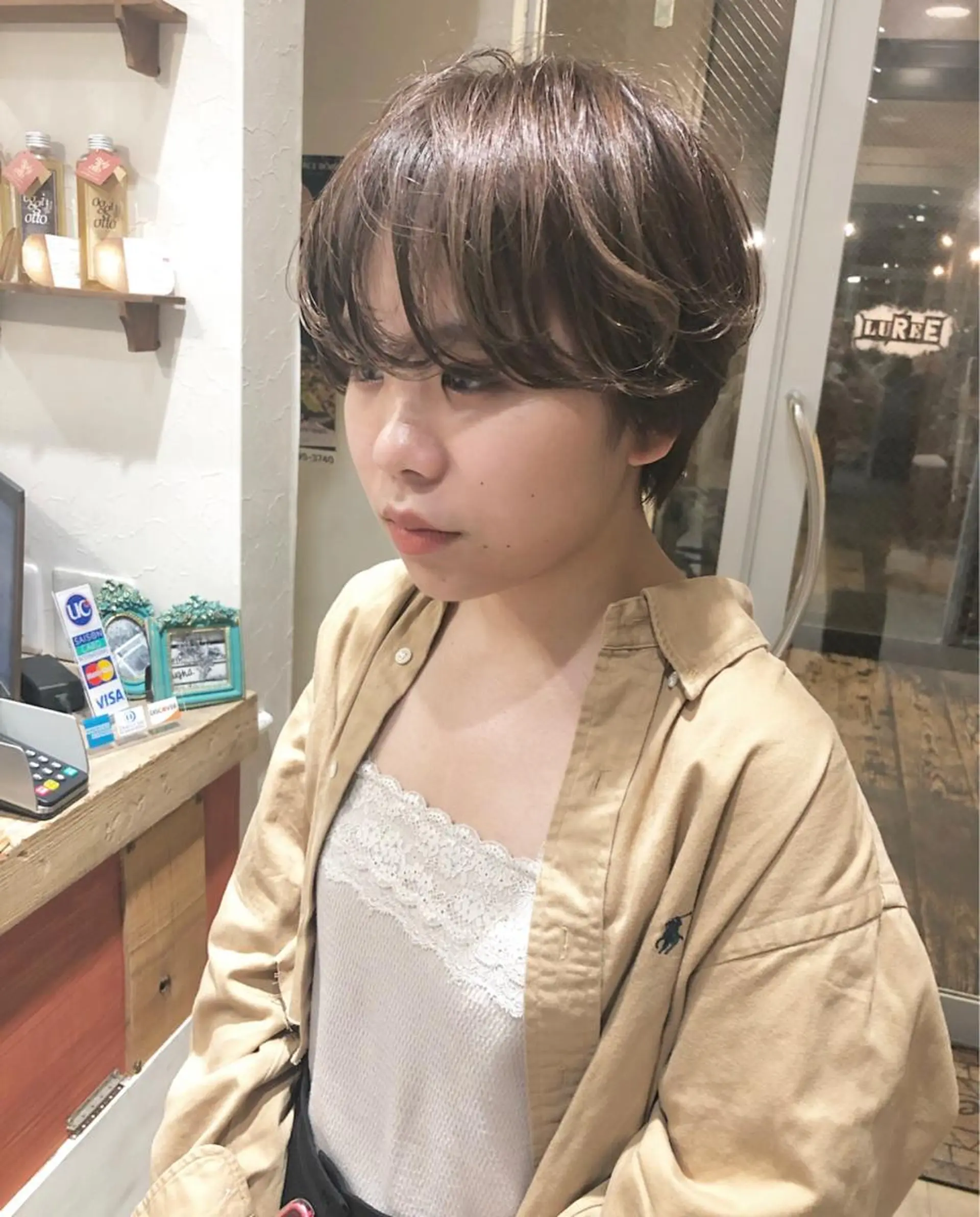 ショート カラー nakahara madokaのヘアスタイル