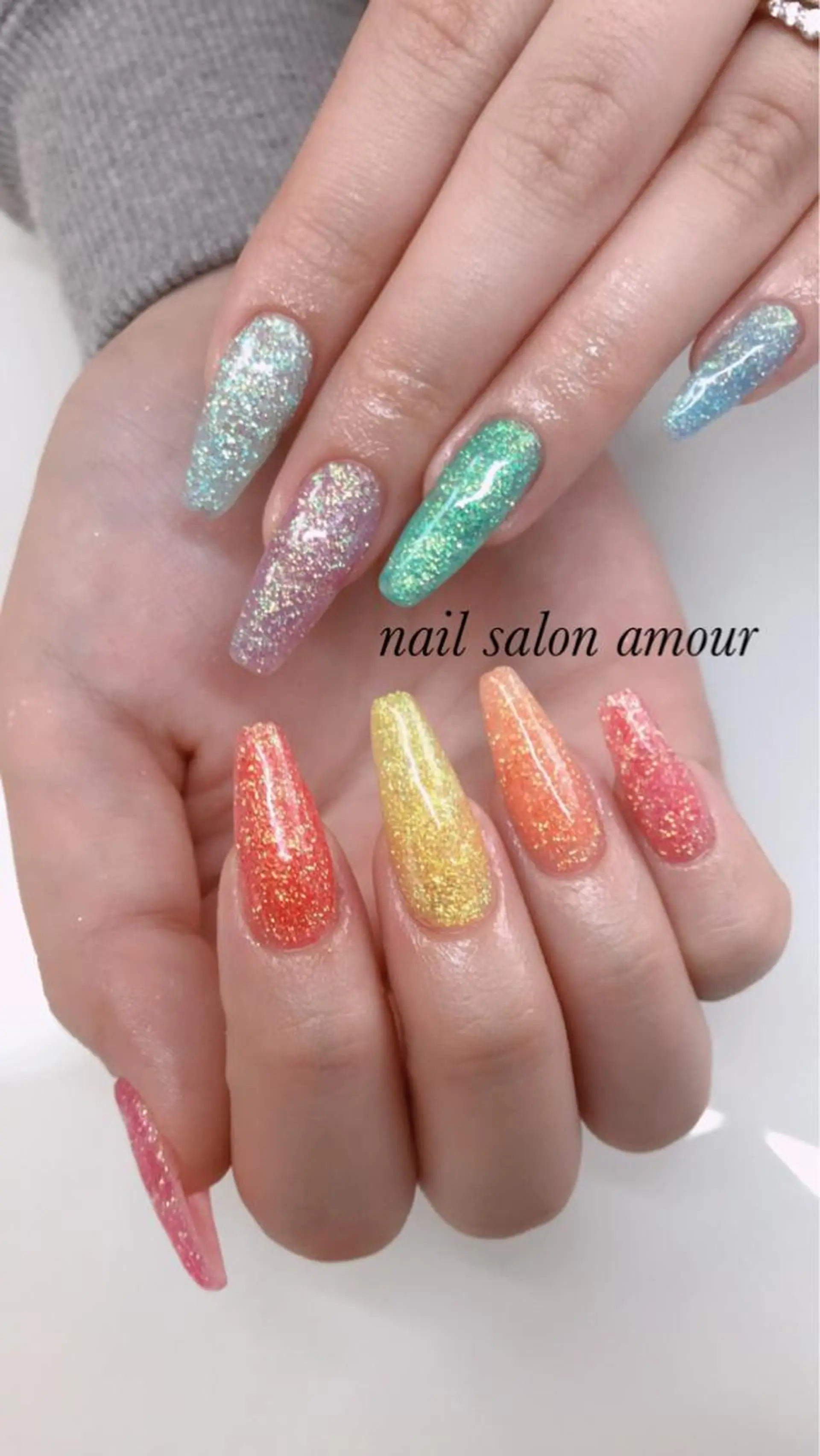 ネイル nailsalon ♡amour♡のネイルデザイン