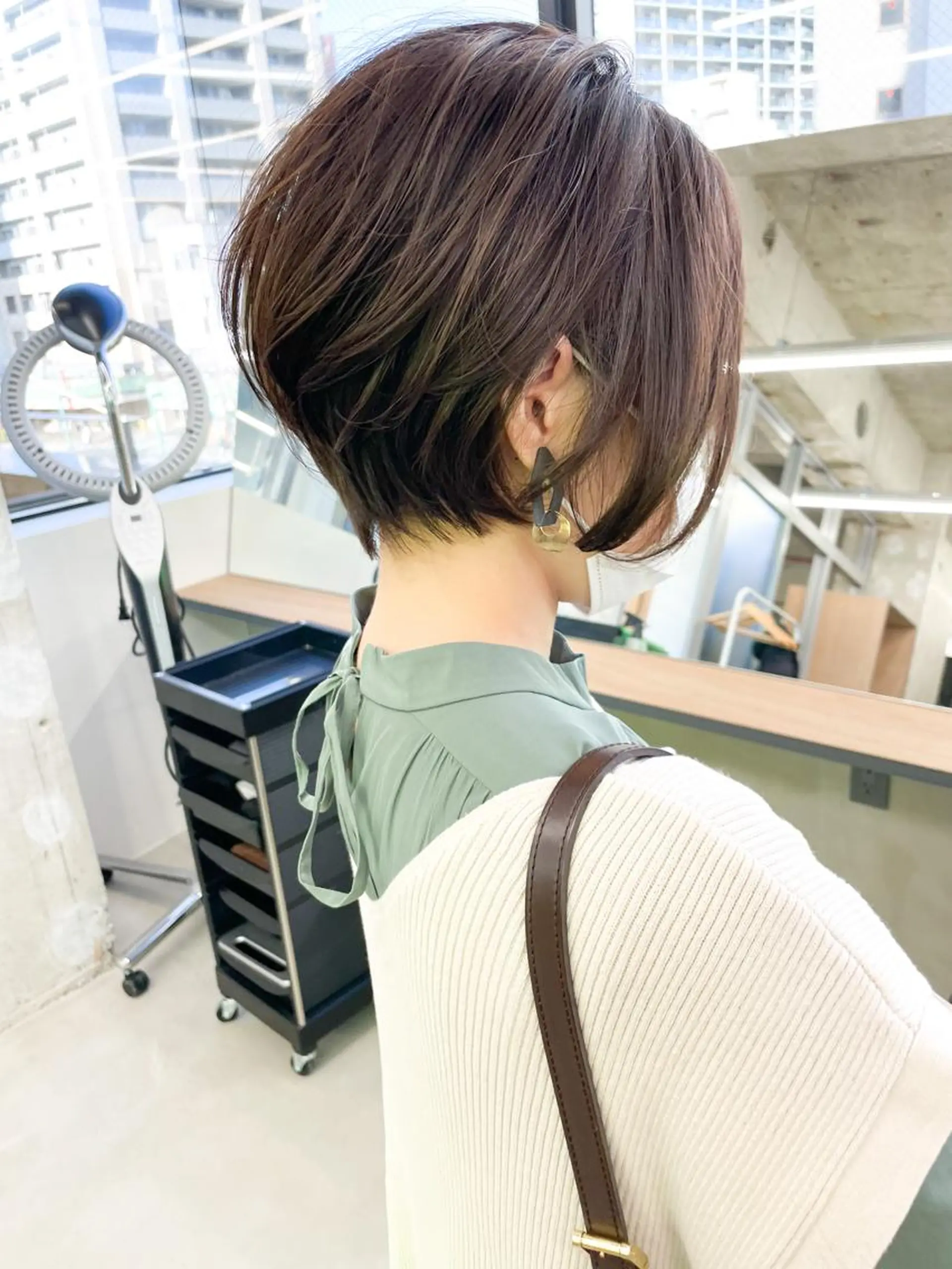 ショート ショートヘア mua 鳳のヘアスタイル