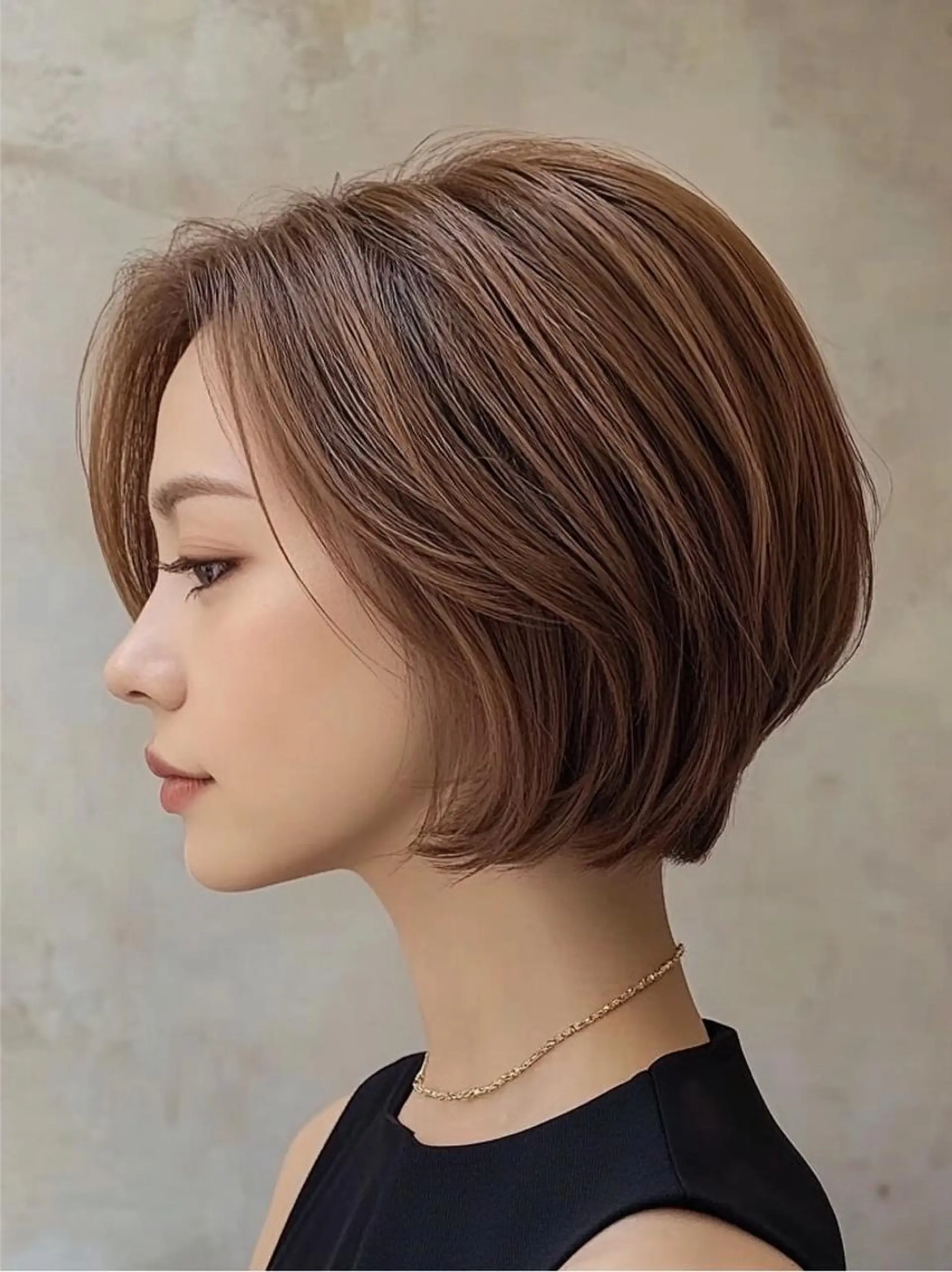 ミディアム カット Glimpse中津店 髪質改善/マツエクのヘアスタイル