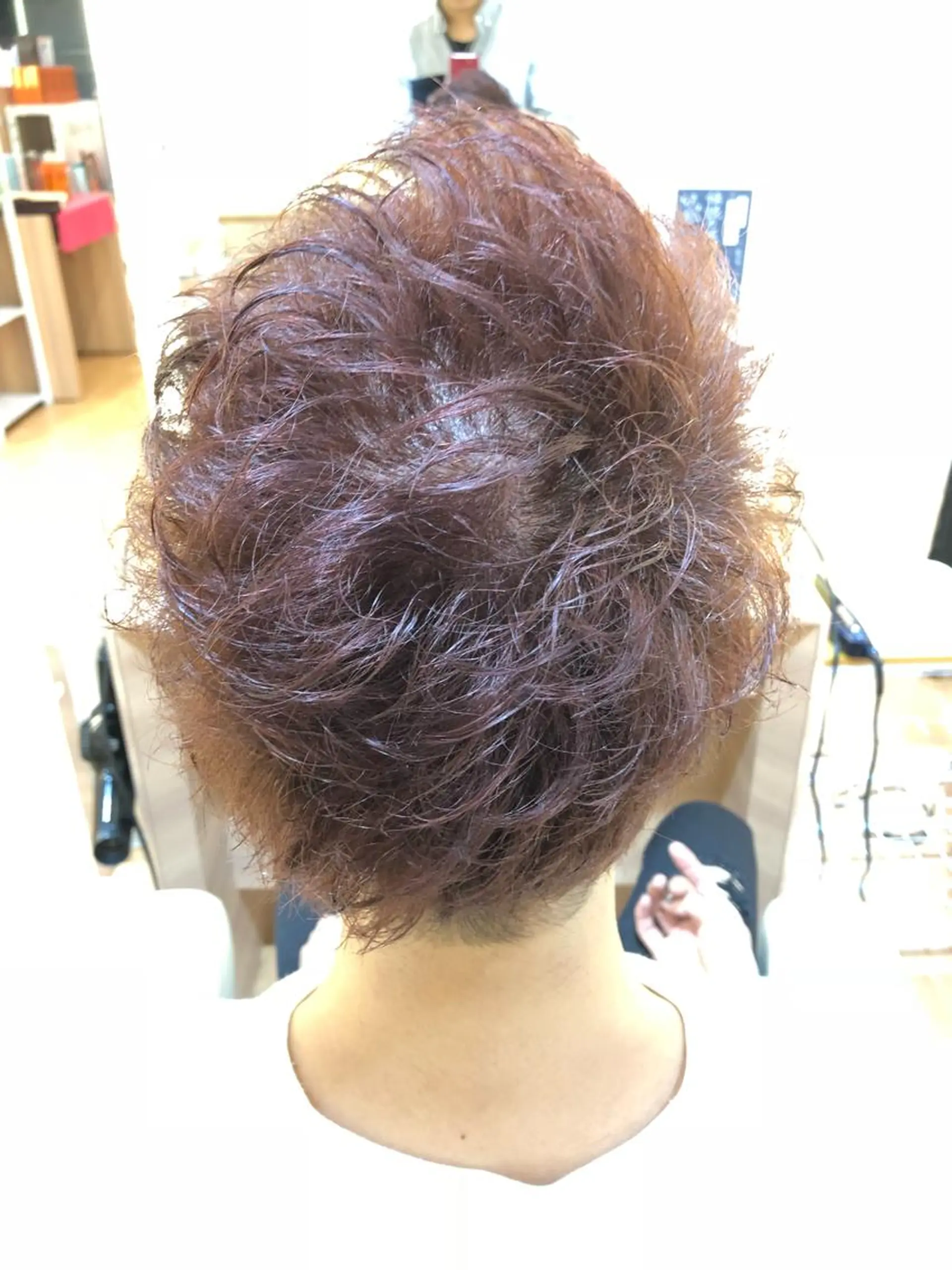ショート カラー パーマ メンズ メンズカット 三村洸斗のヘアスタイル