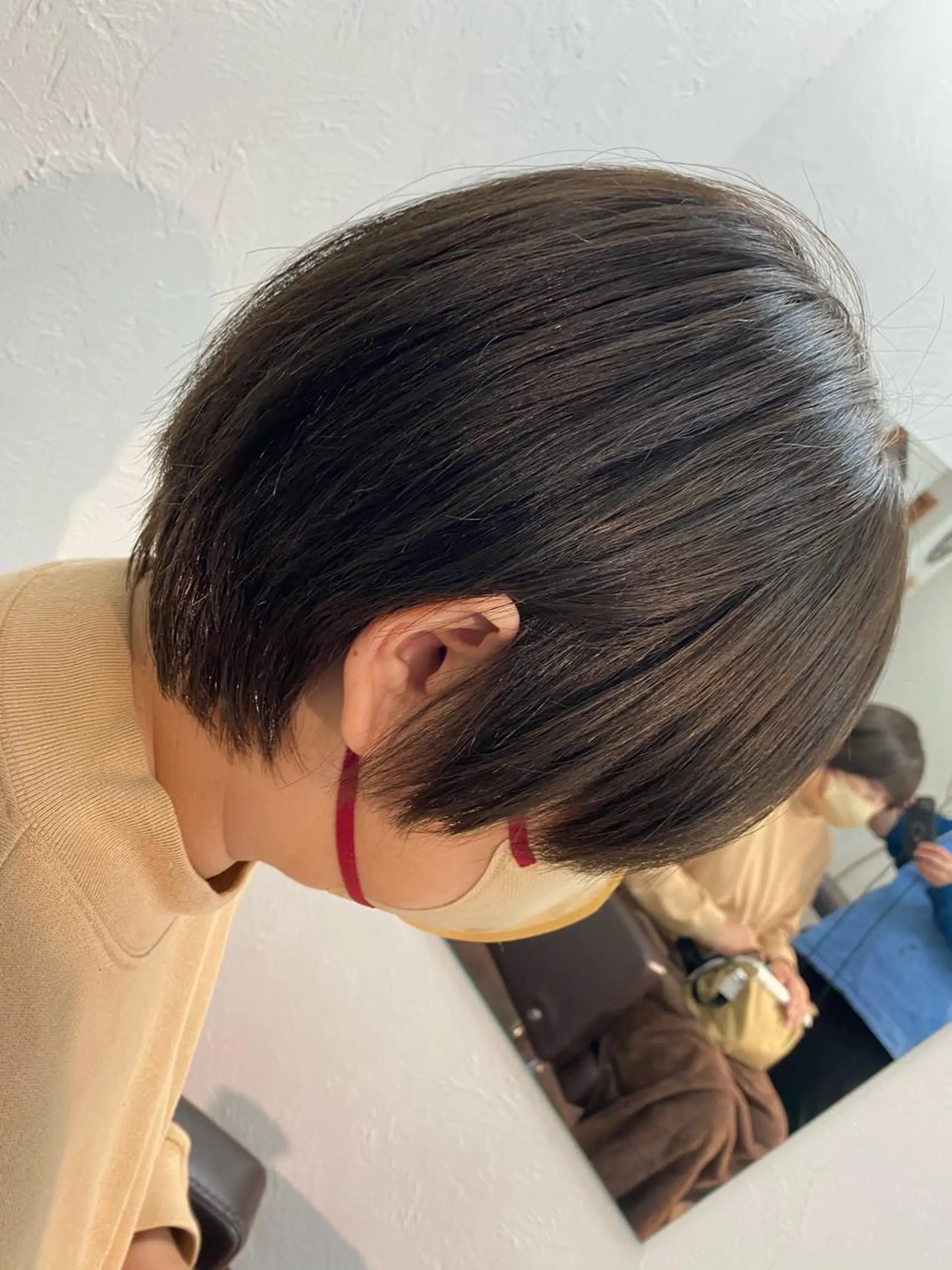 ショート 丸みショート ショートヘア 佐々木 菜摘のヘアスタイル