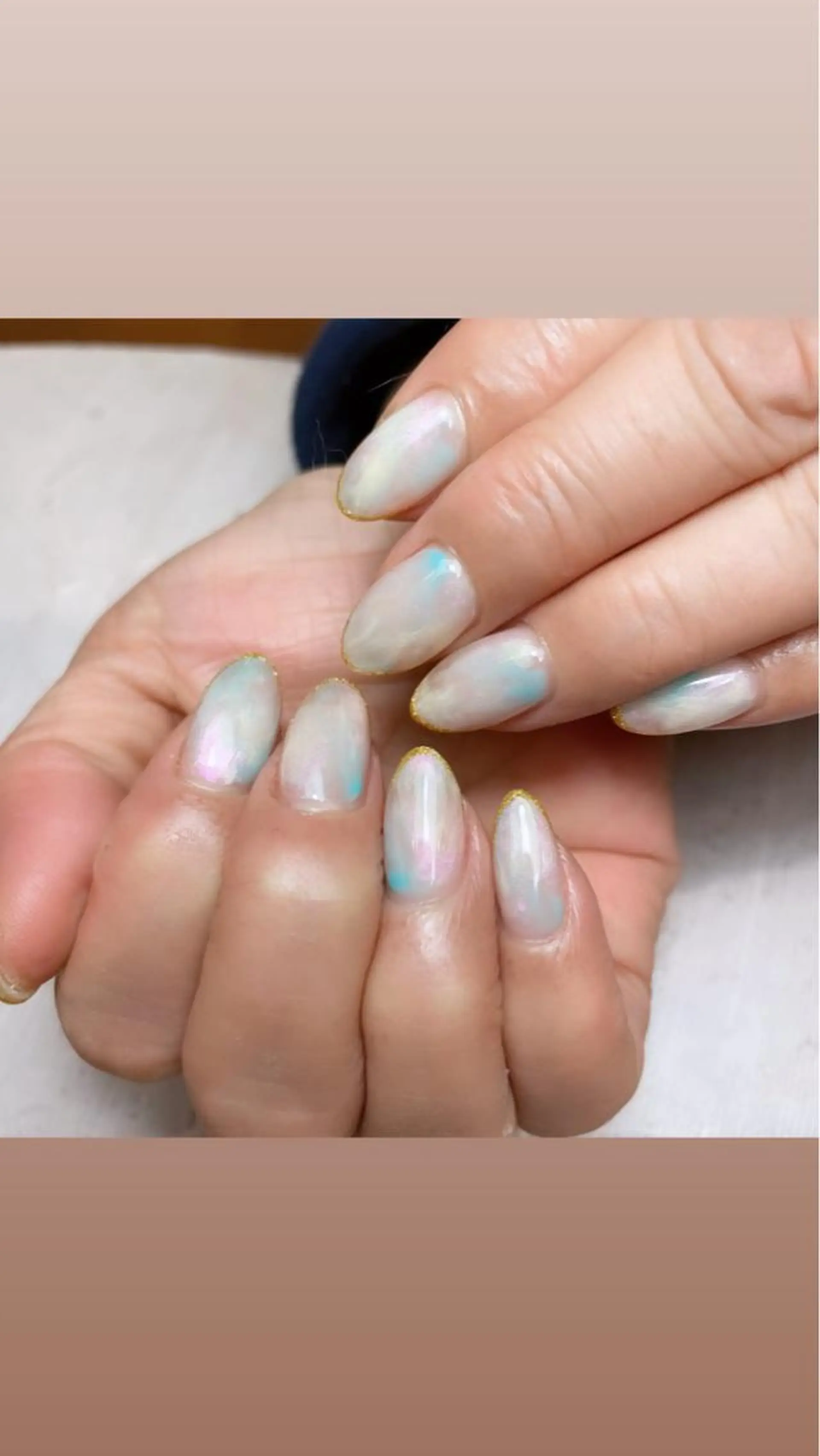ネイル 持ち込み ハンドネイル nail&eyelash mate所属・京都/東向日/桂 ayumiのネイルデザイン