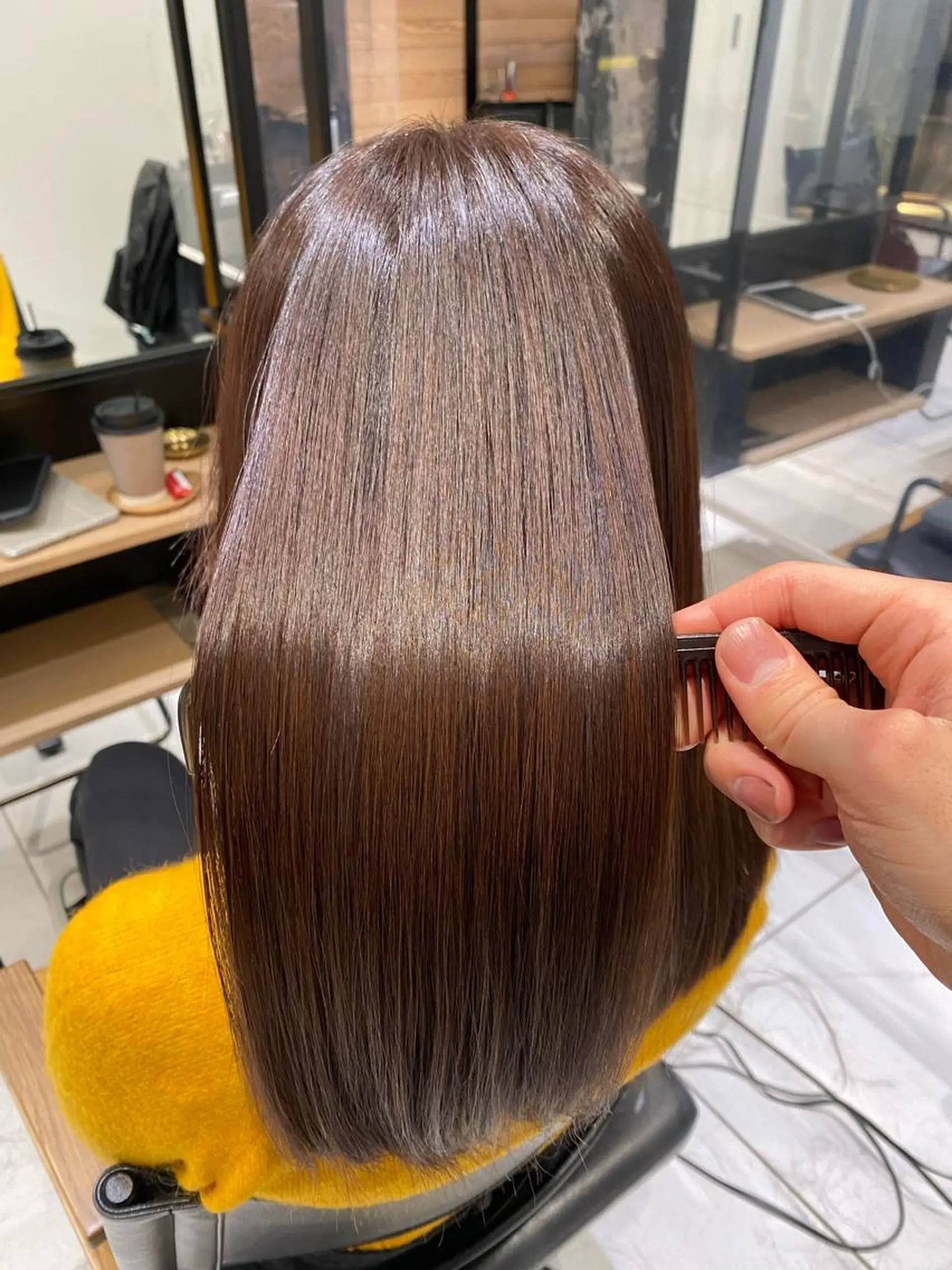 ロング 白髪ぼかし/髪質改善 🌟小山 龍一🌟のヘアスタイル