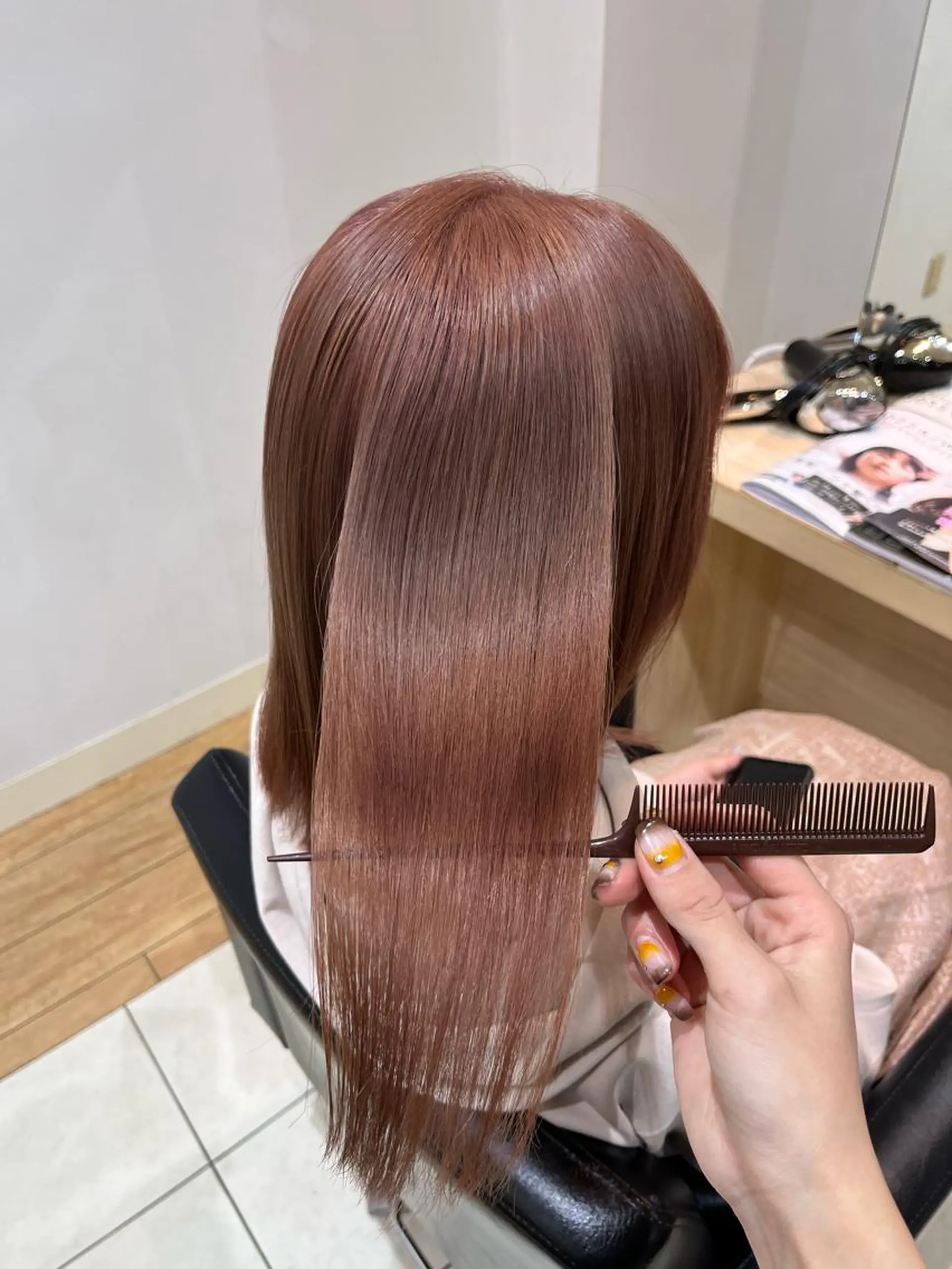 ミディアム 髪質改善 富永 美玖のヘアスタイル