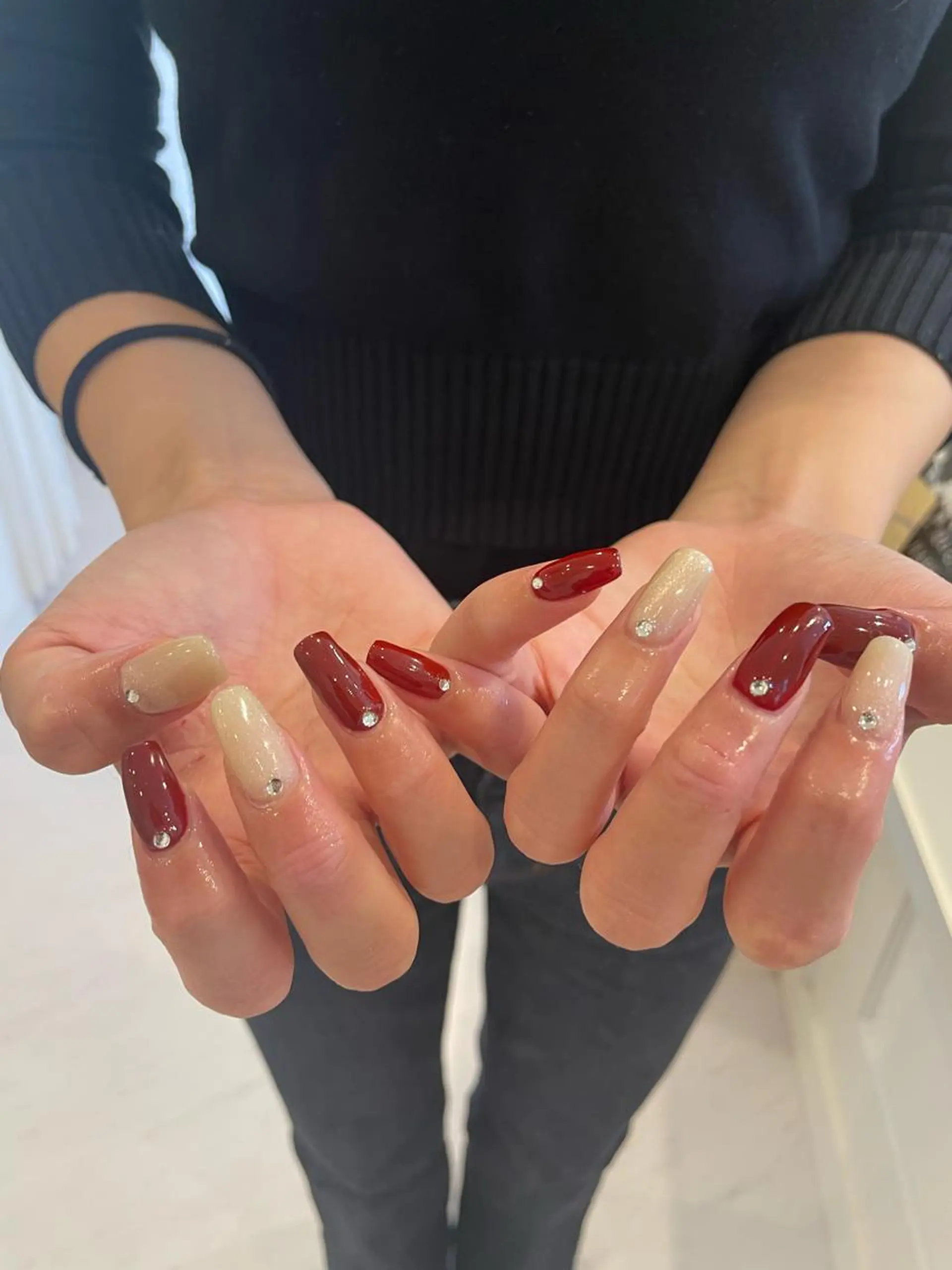 ネイル 束感まつ毛/ネイル/ LED♥KIRARAのマツエク・マツパデザイン