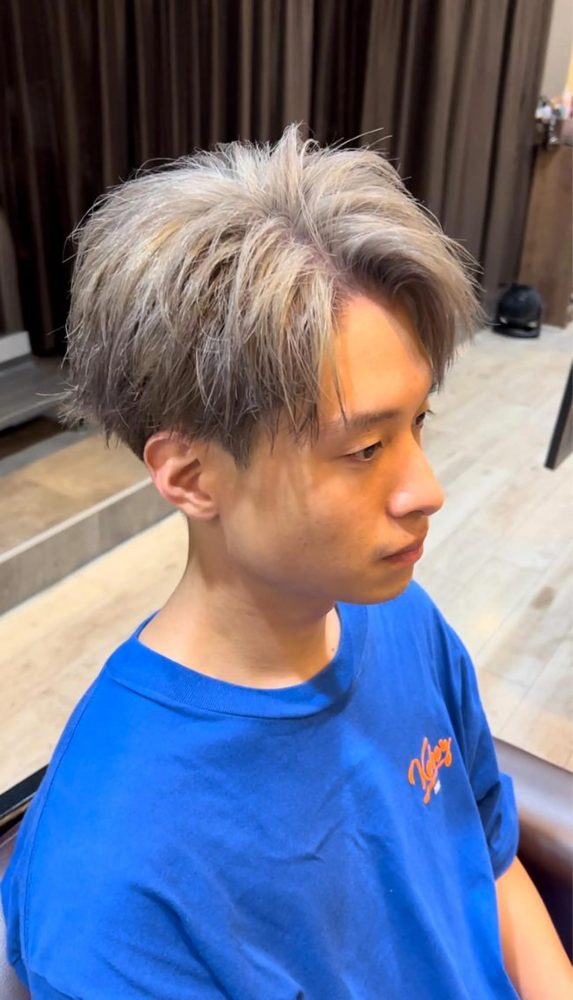 カラー 樽川翔/フェザーパー マ/シャドウパーマのヘアスタイル