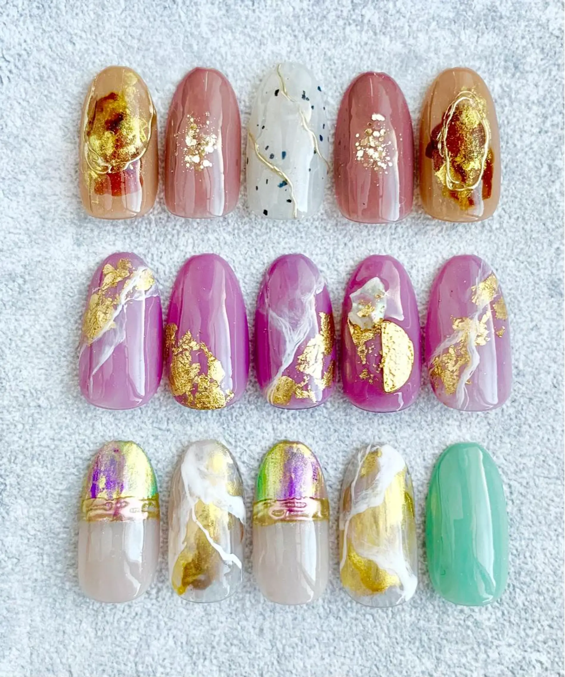 カラー ネイル Beauty Studio TiM所属・TiM【ティム】 近鉄八尾店のマツエク・マツパデザイン