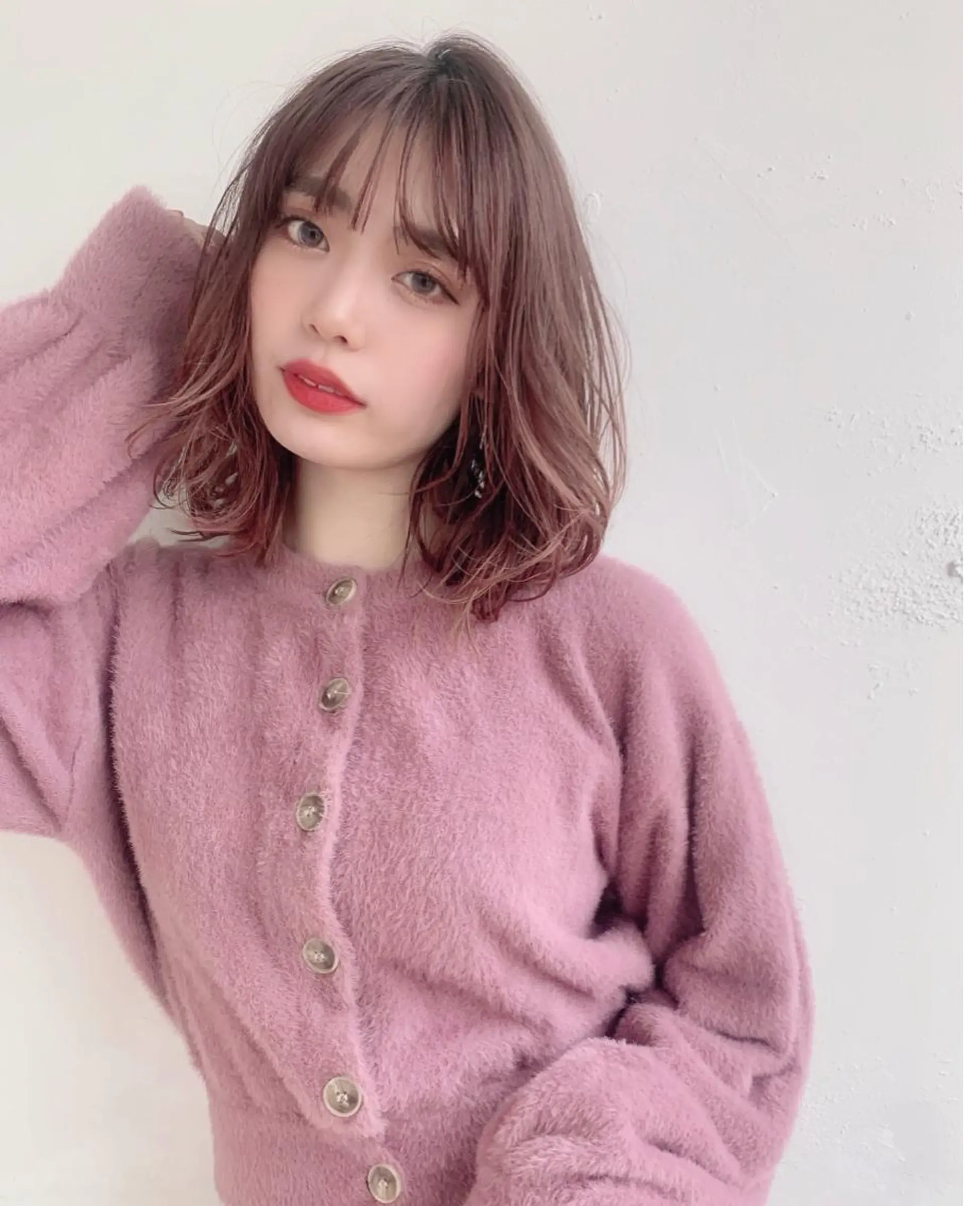 ミディアム 中園 祥吾のヘアスタイル