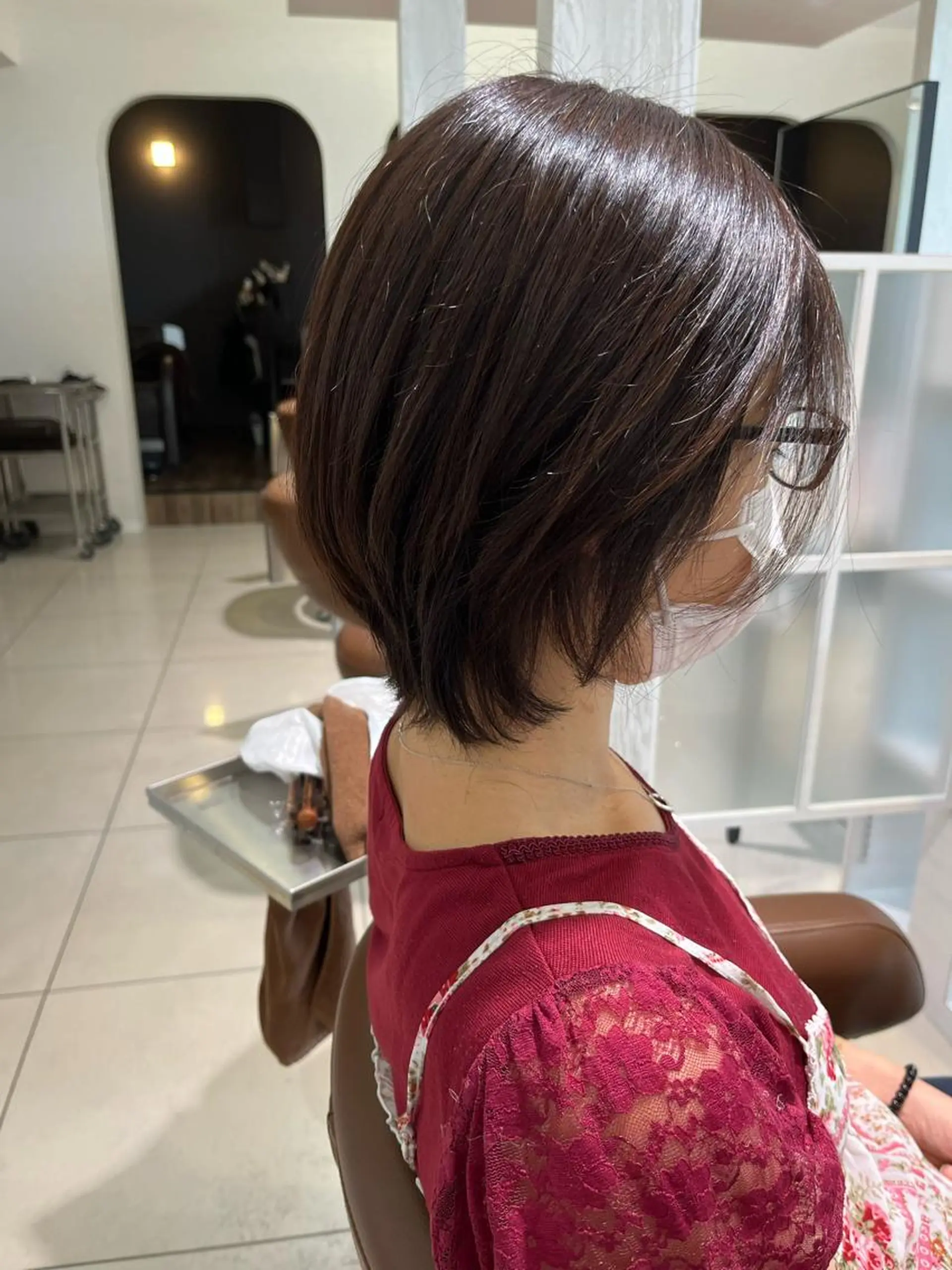 ショート 永瀬 恵のヘアスタイル