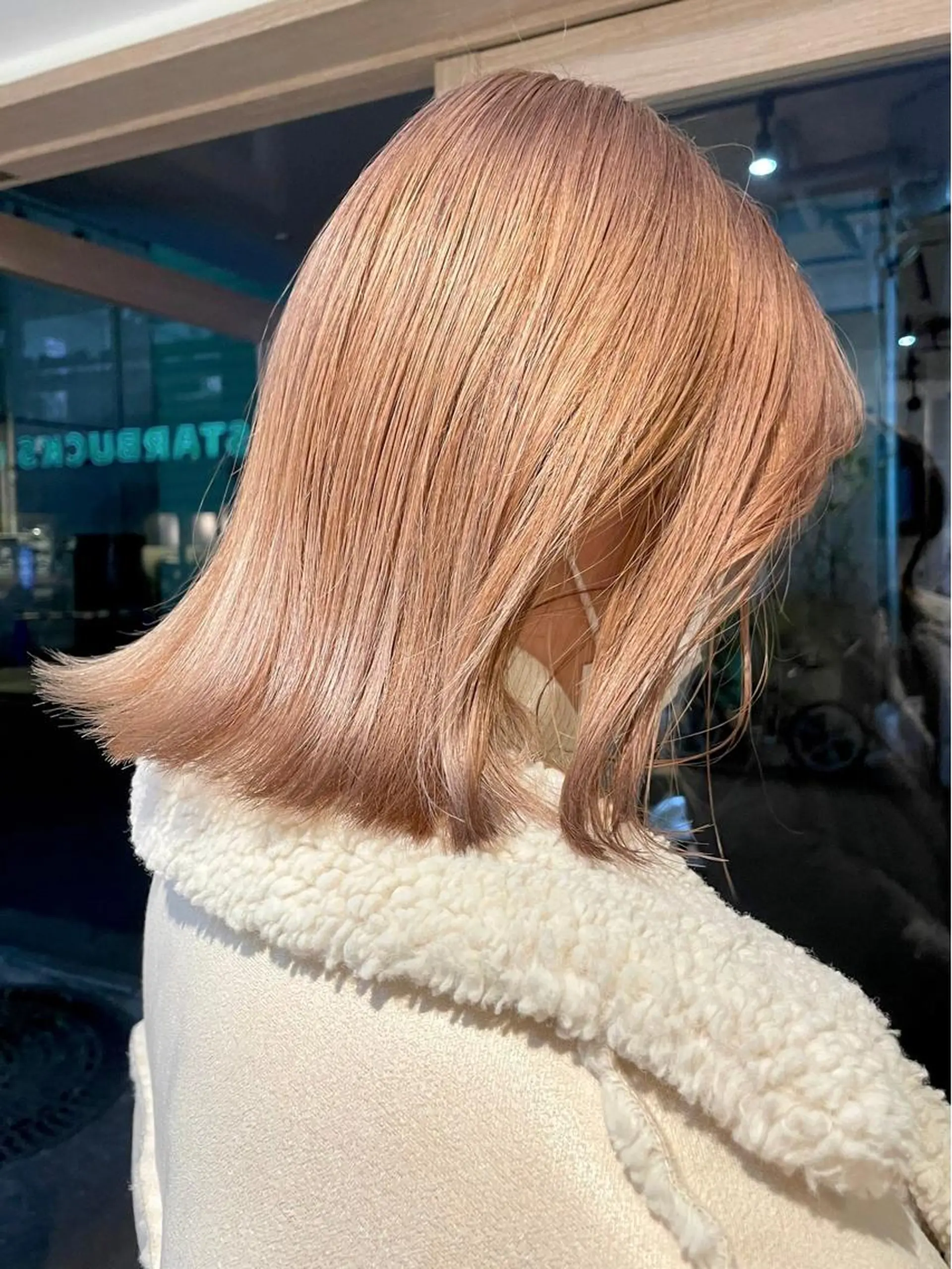 ミディアム カラー ヘアカラー トリートメント SALOWIN下北沢所属・hazuki 🌝のヘアスタイル