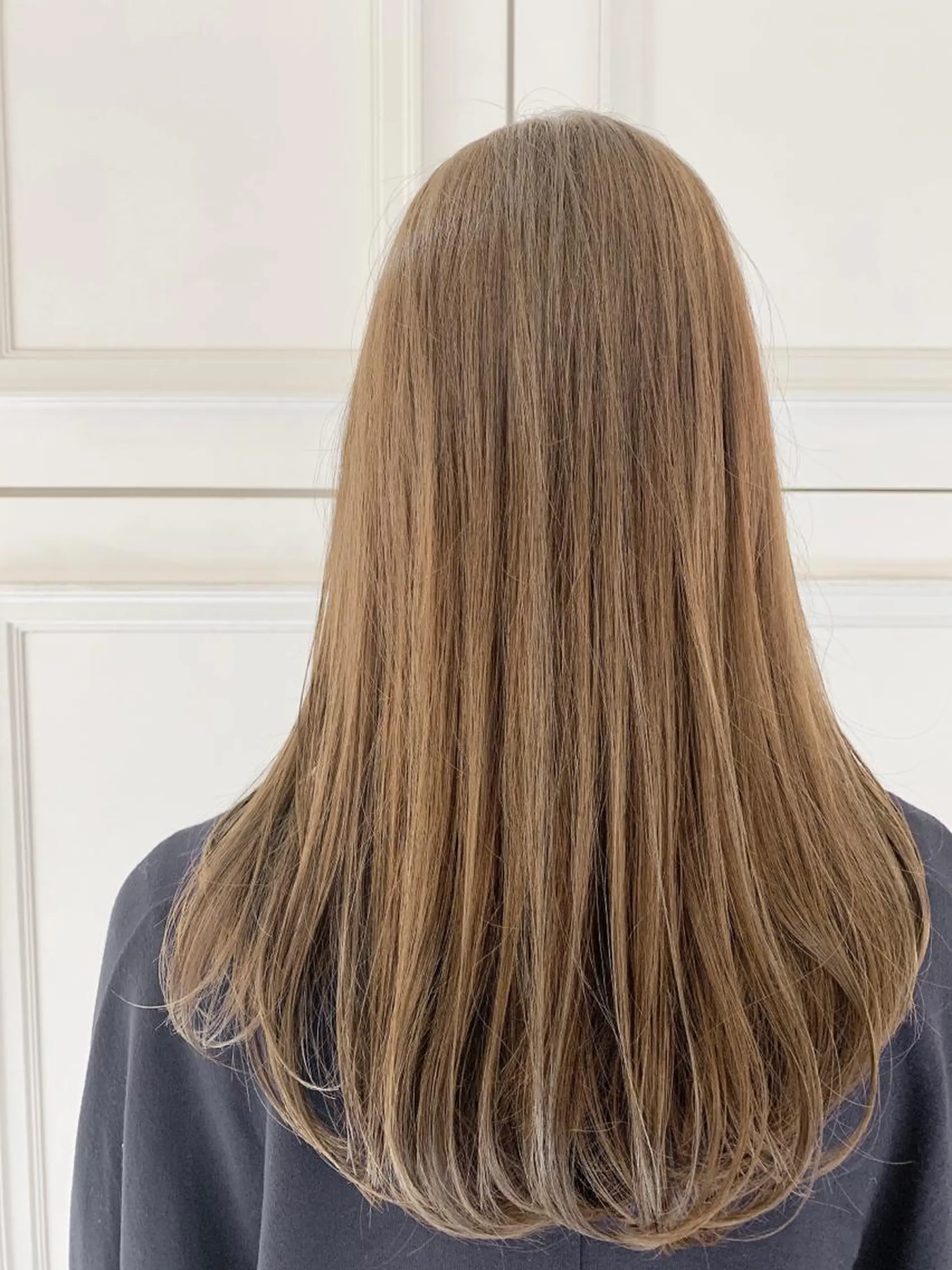 セミロング 田中 未澪のヘアスタイル