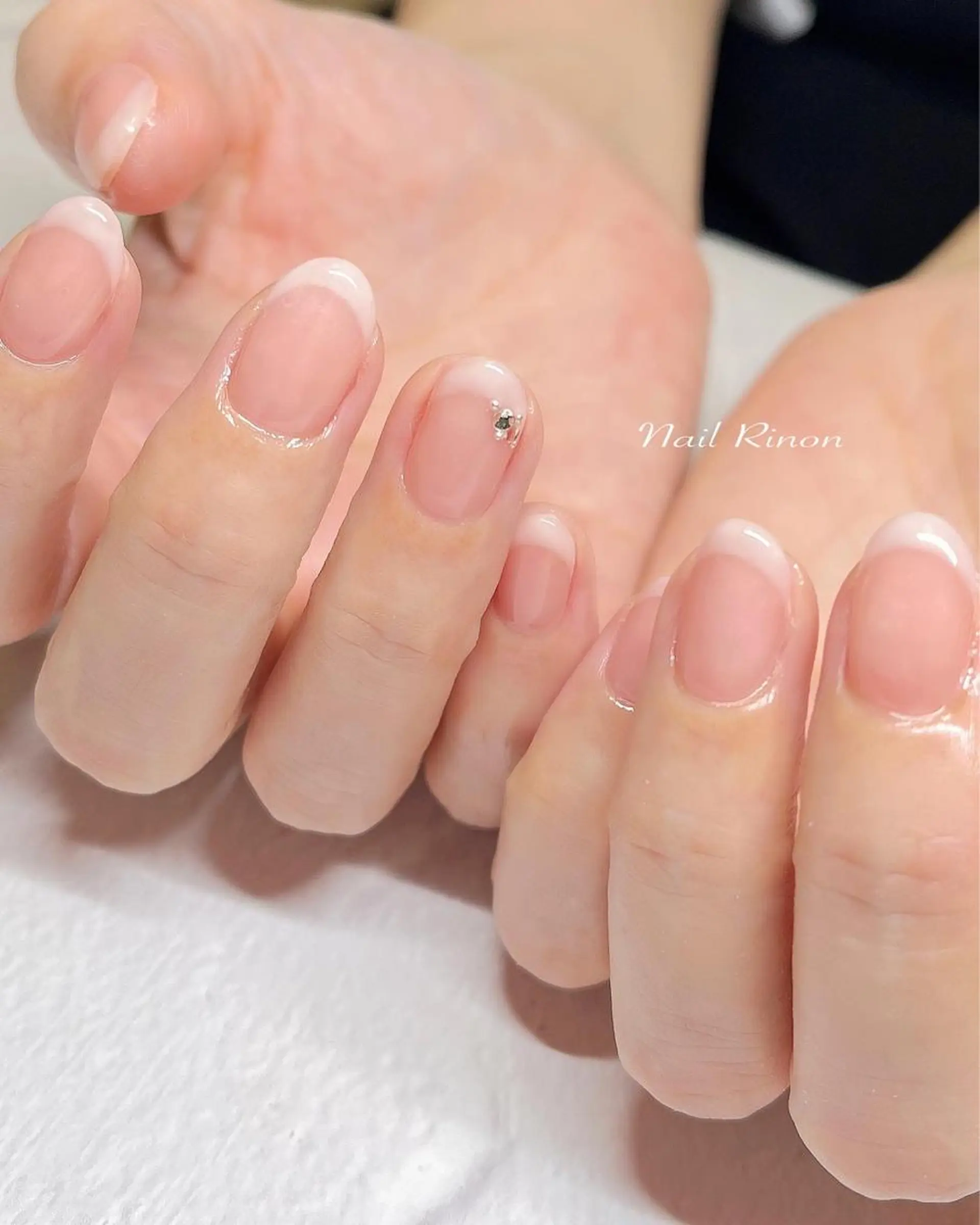 ネイル オフィスネイル ハンドネイル Nail Rinonのネイルデザイン