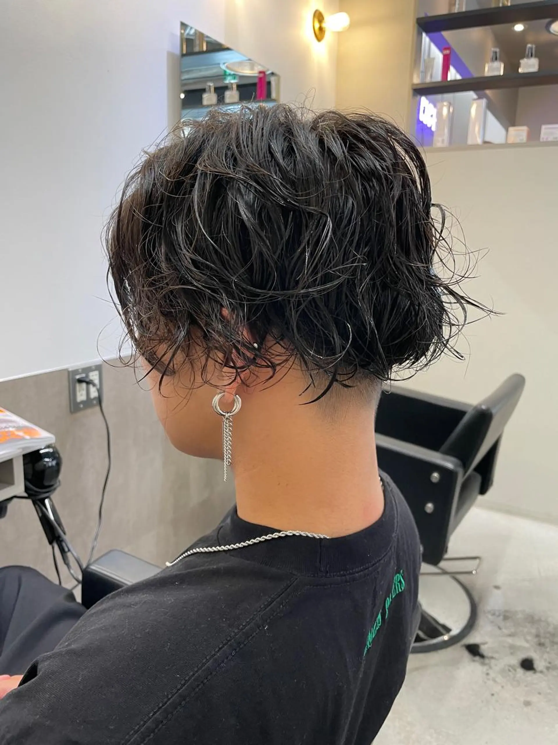 メンズ メンズパーマ カット パーマ 福永速人 /メンズパーマのヘアスタイル