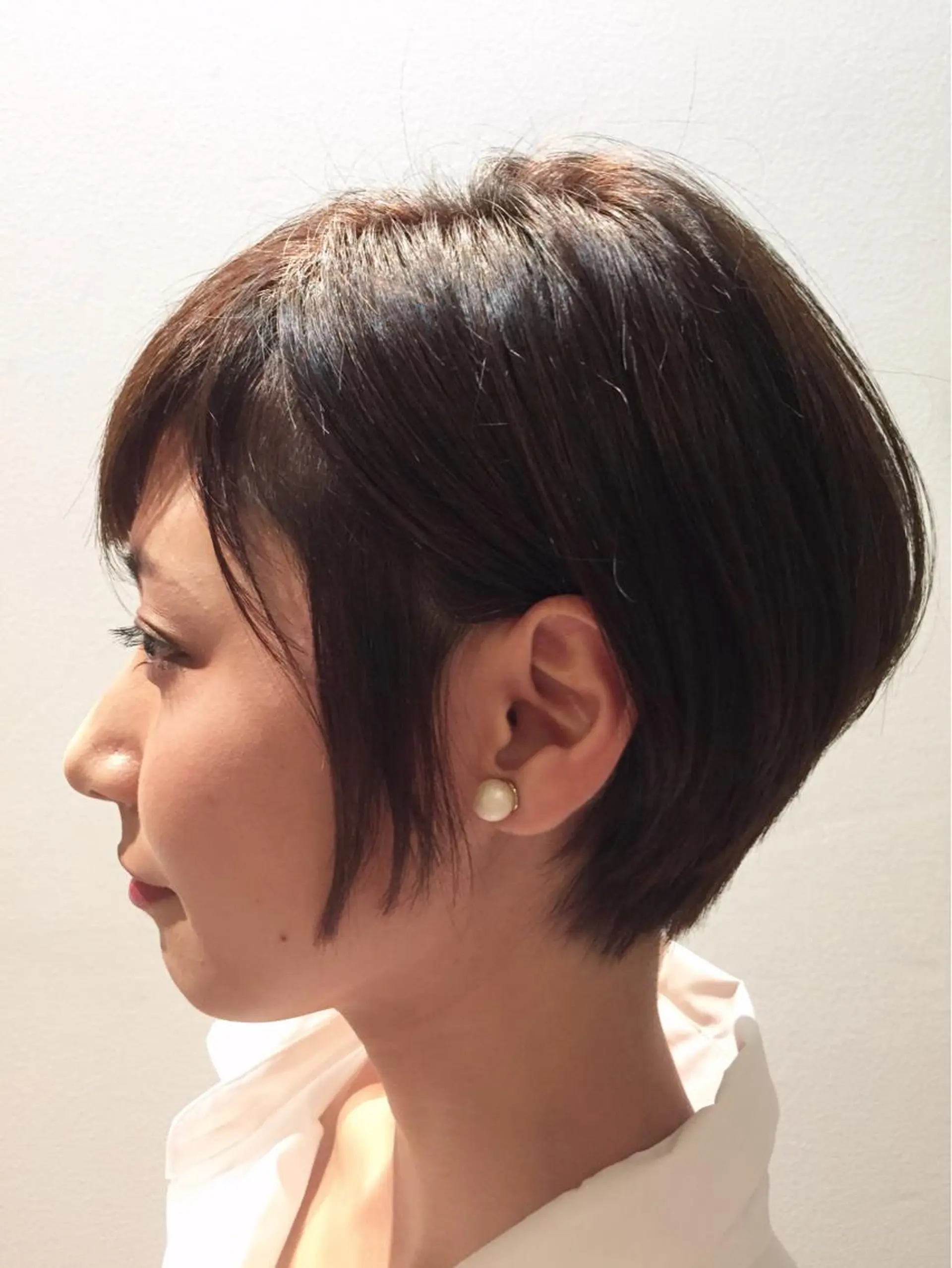 ショート カラー ショートボブ ボブ ショートヘア 門田 恭弥のヘアスタイル