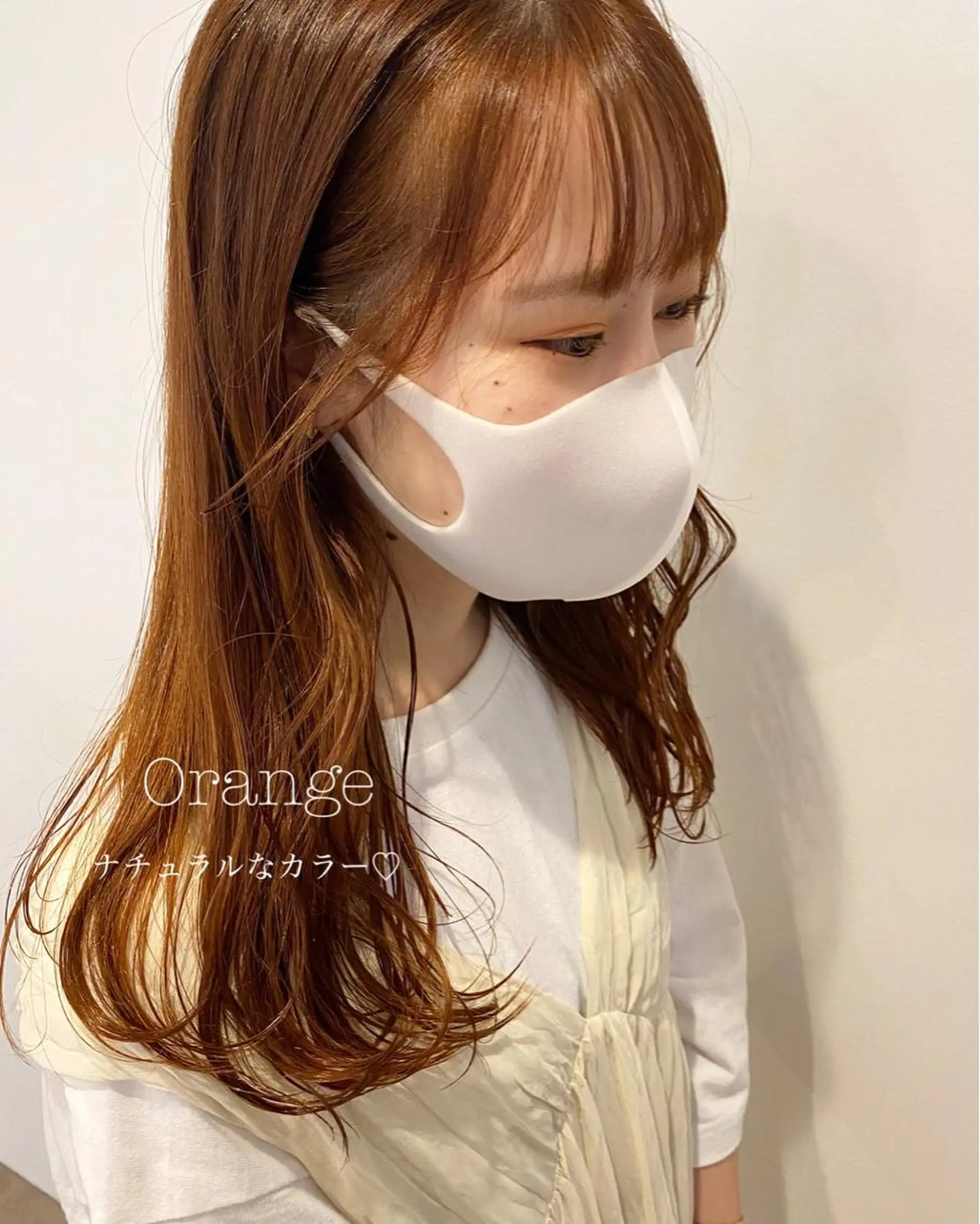 ロング カラー 佐藤 永夏のヘアスタイル