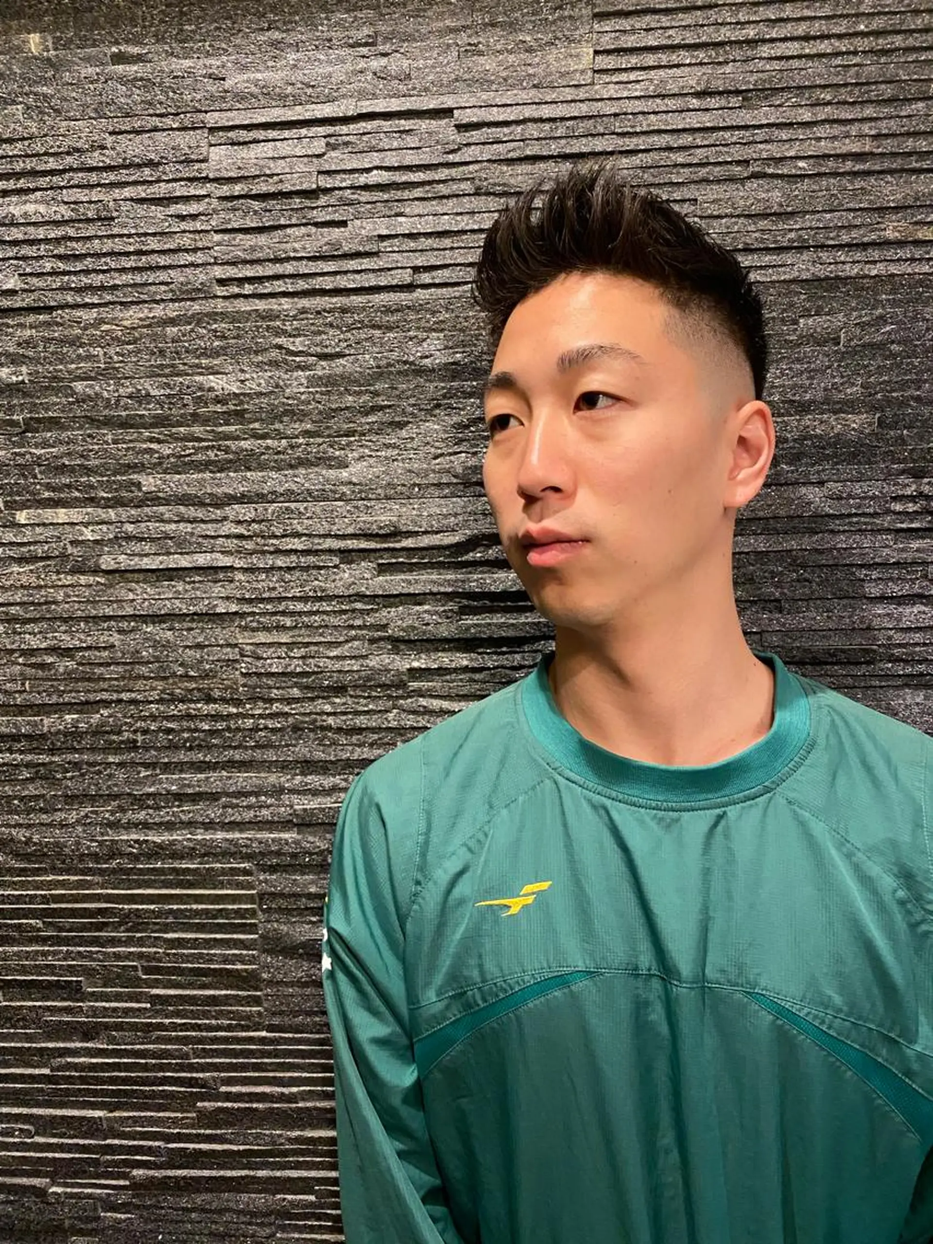 ショート メンズ フェードカット 刈り上げ カット指名No1漆原 聡のヘアスタイル