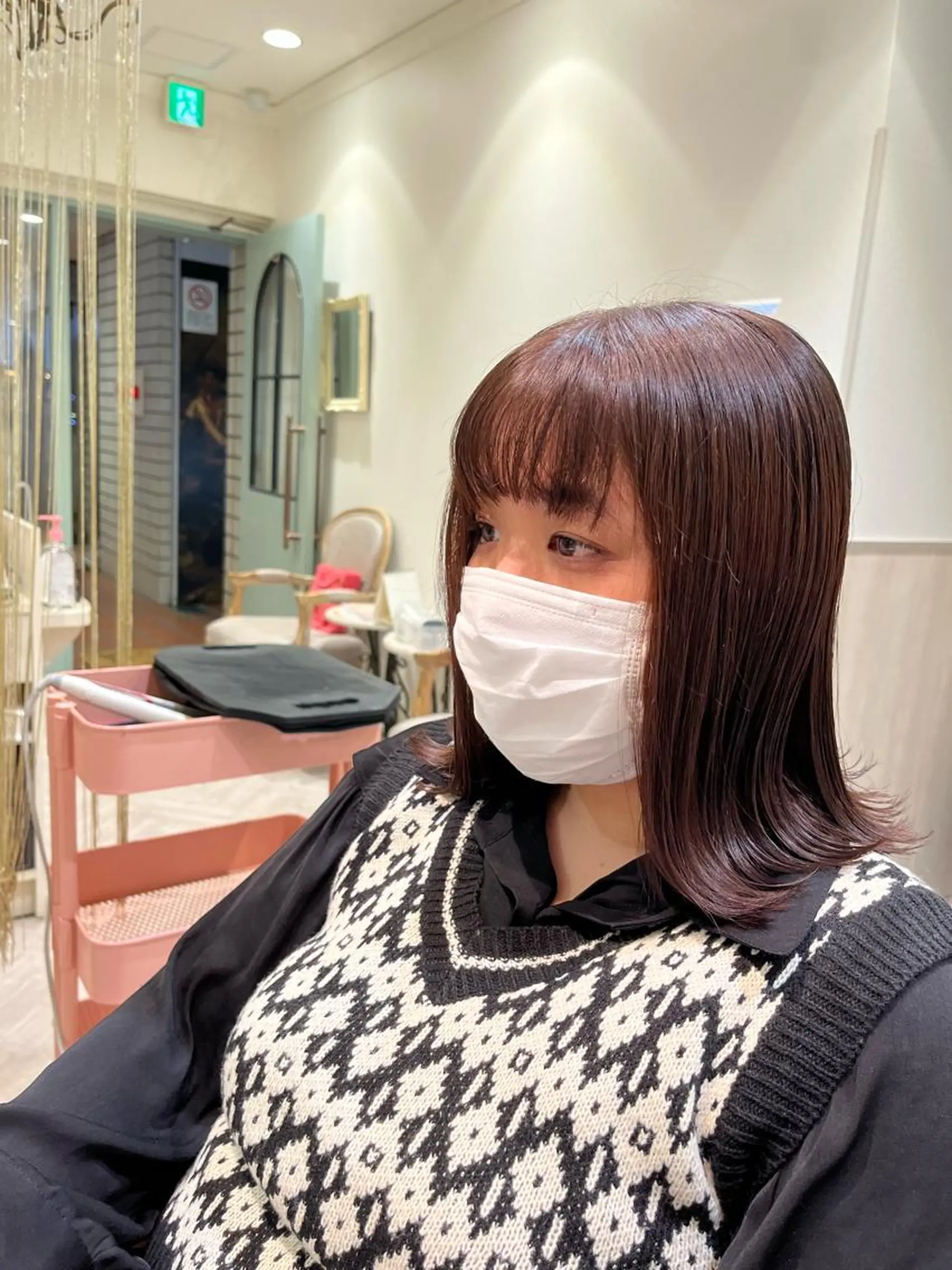 ミディアム カラー MYA 🤍kanaのヘアスタイル