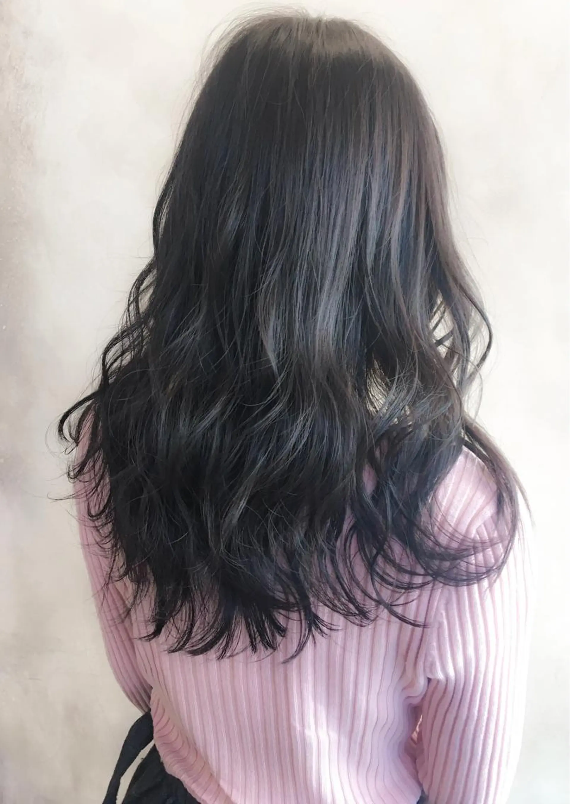 セミロング カラー ブリーチ ブリーチなしカラー ピンクカラー ローズカラー kiki所属・中田 敏明のヘアスタイル