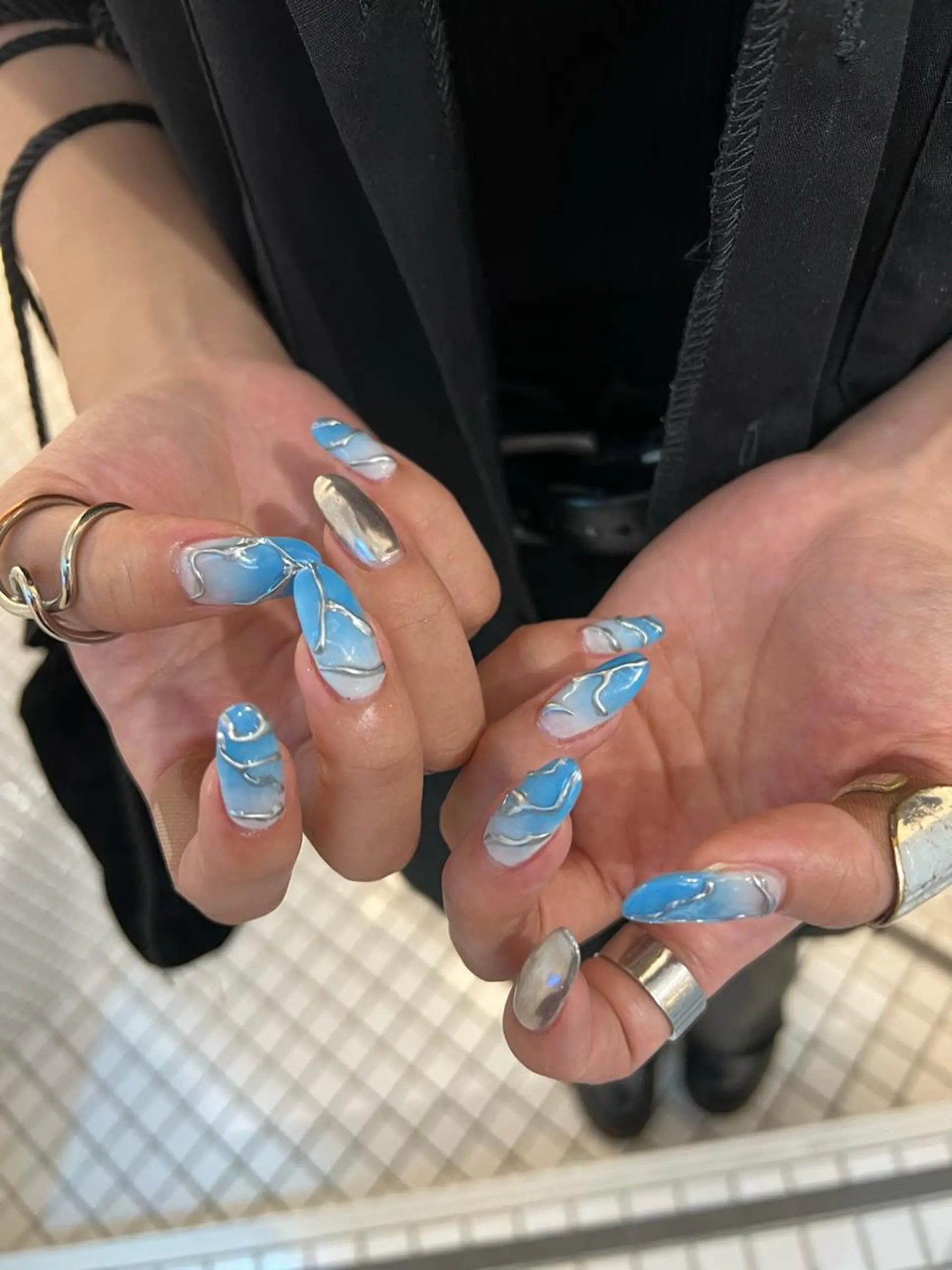 ネイル 【韓国ヘア・ネイル】 HINATA🍒のネイルデザイン