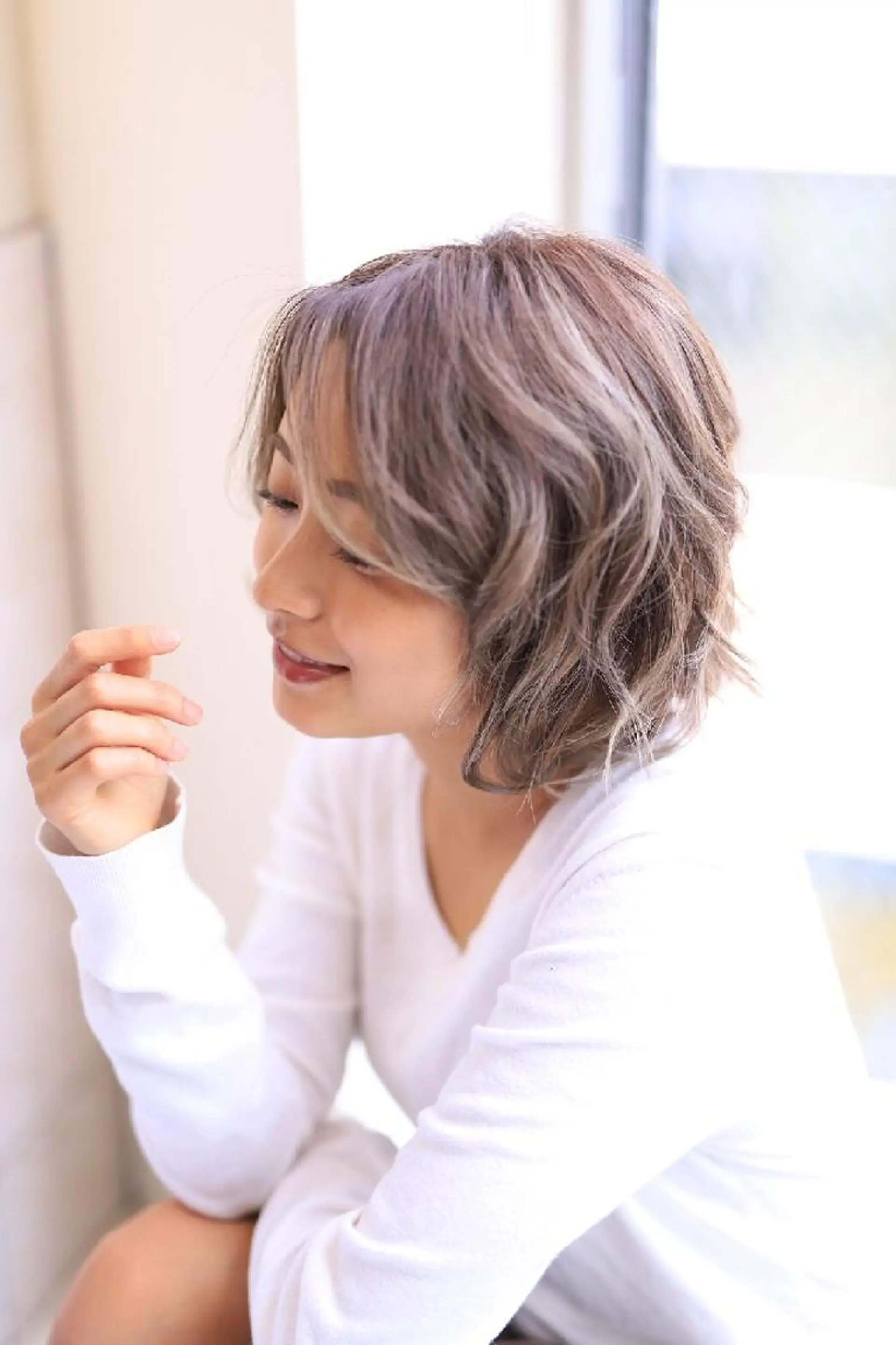 ショート カラー カットモデル募集❣️ 池袋💇Annaのヘアスタイル