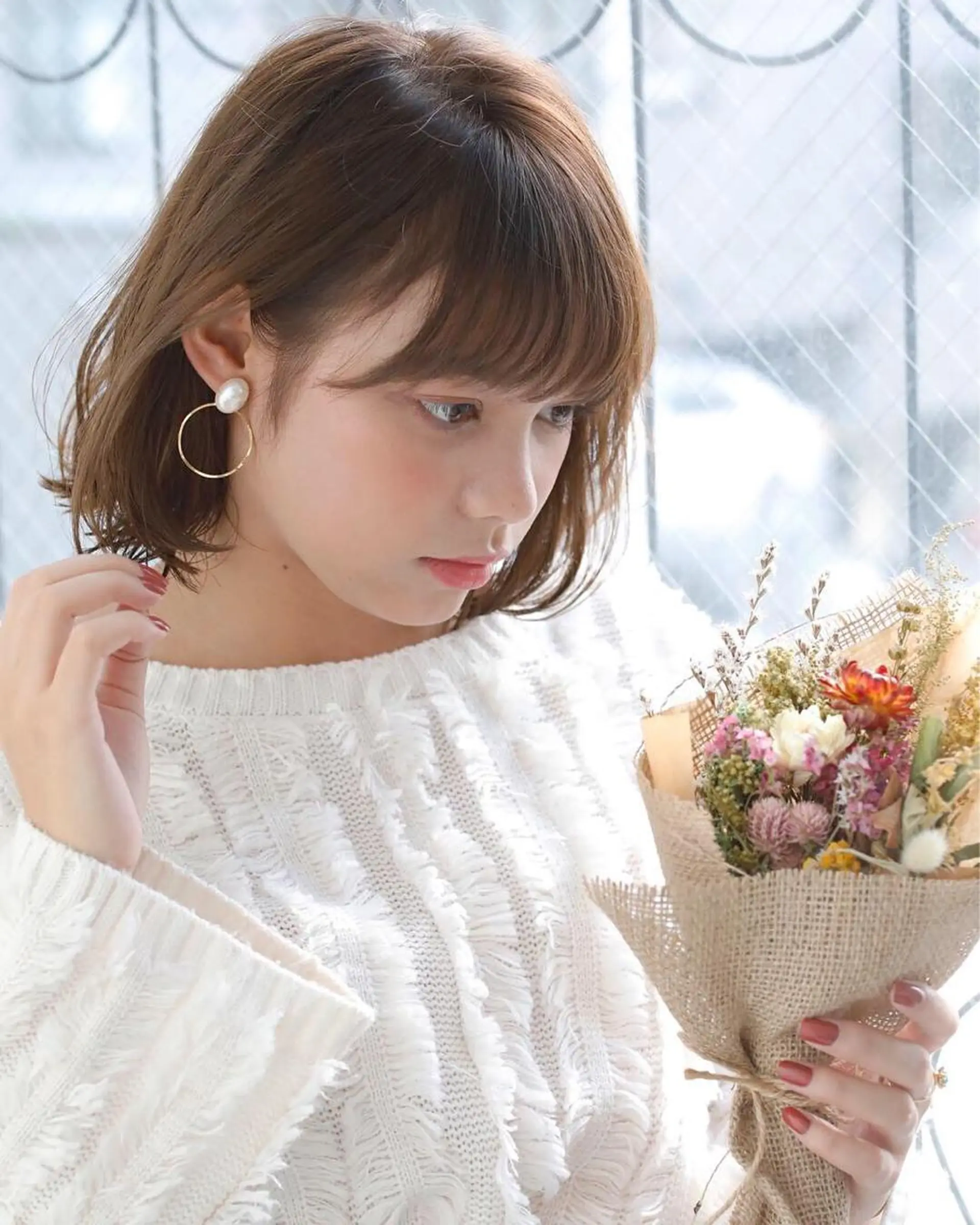 ミディアム カラー 🍊千葉 未来🍊店長のヘアスタイル