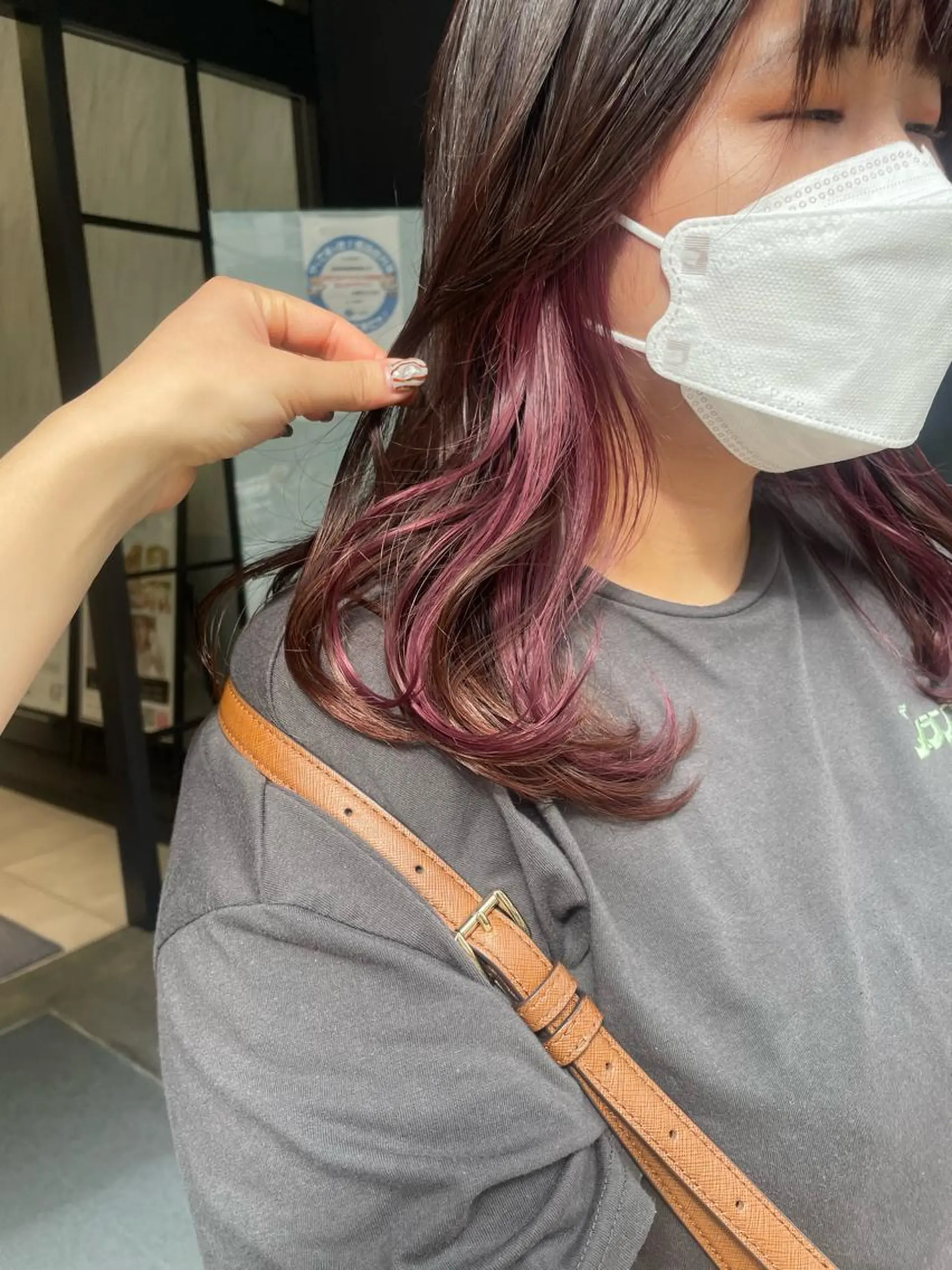 カラー yohaku所属・yohaku misakiのヘアスタイル