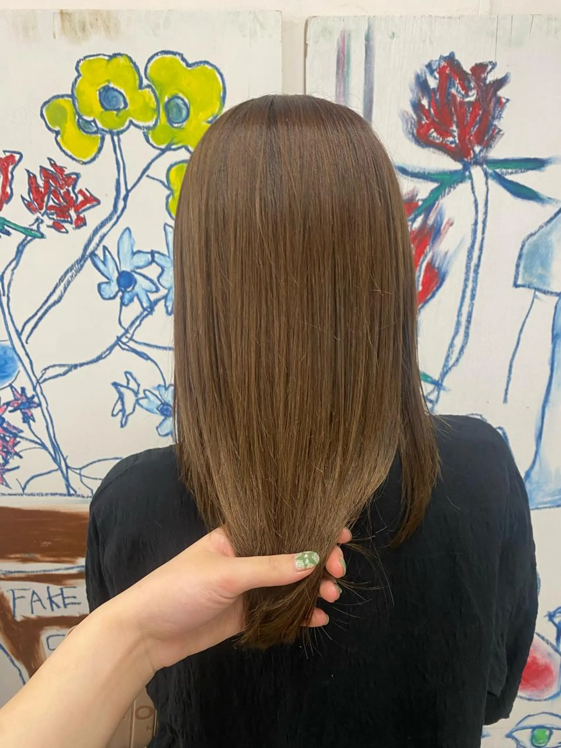 カラー ヘアカラー R hair salon所属・岩崎 優のヘアスタイル