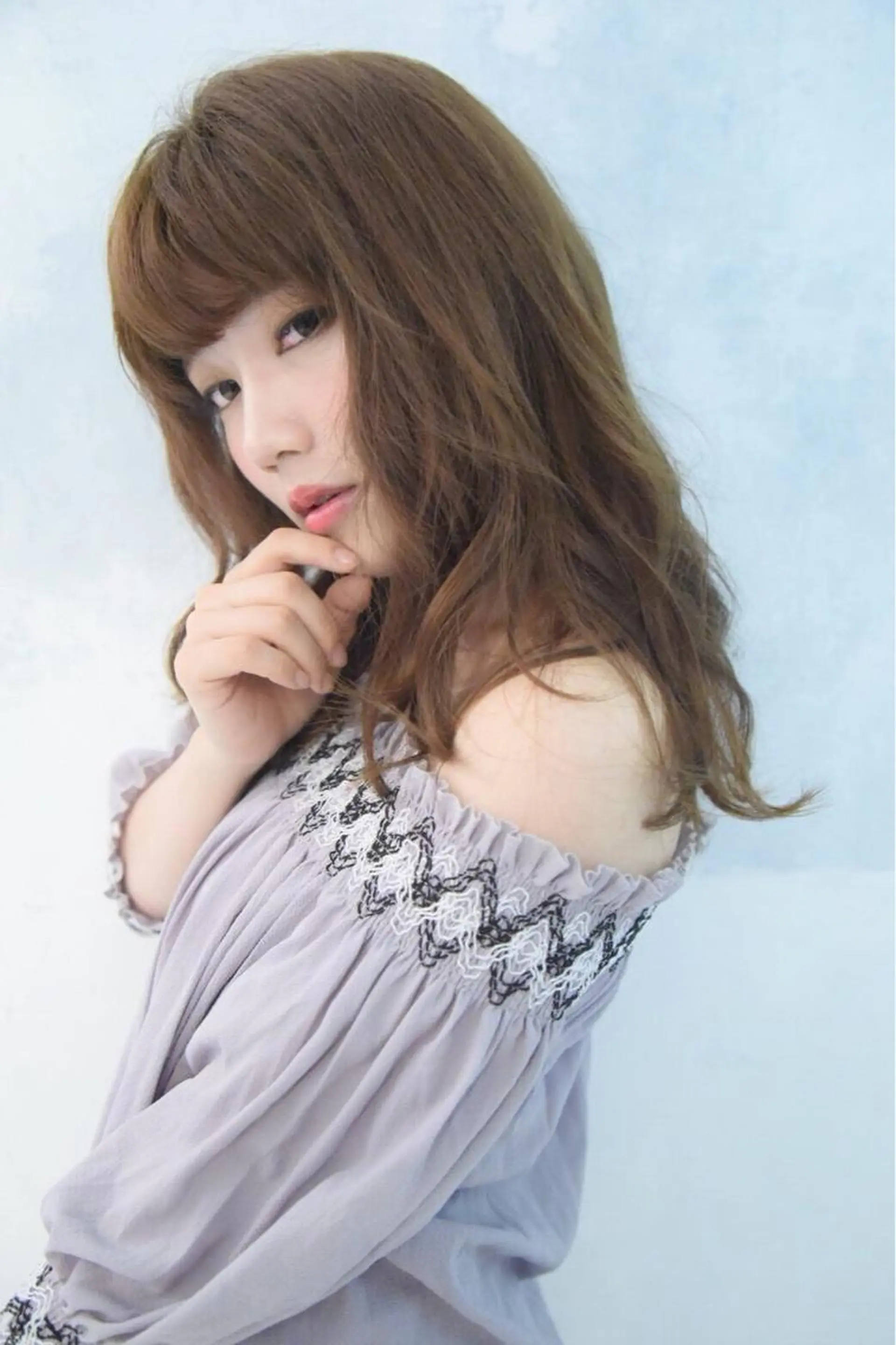 セミロング カラー パーマ ヘアアレンジ メンズ キッズ ネイル マツエク・マツパ ヘアカラー トリートメント MODEK's西宮店 マネージャー神道有基のヘアスタイル