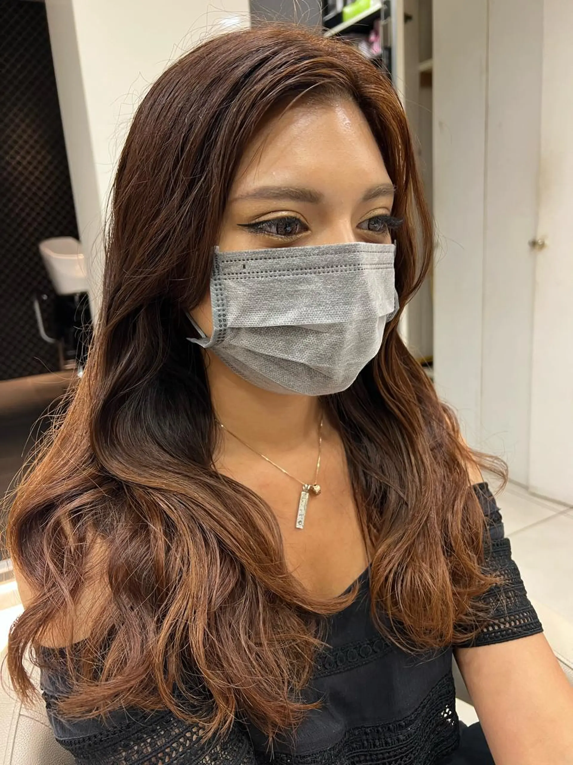 ロング カラー ⭐️艶感カラー⭐️ 小飯田　武斗のヘアスタイル