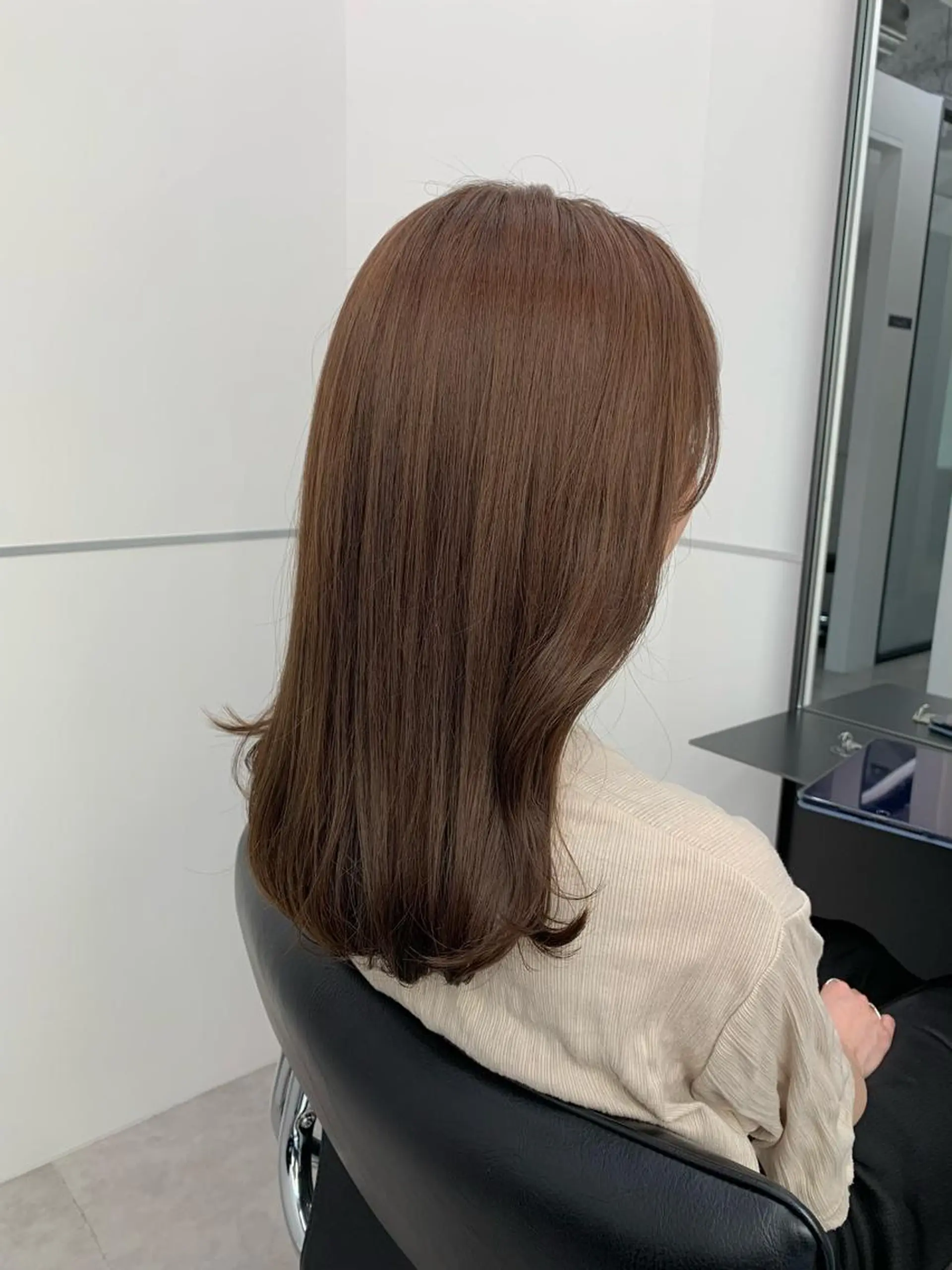 セミロング カラー 本格ヘッドスパ🌿 ×ヘア 佐藤のヘアスタイル