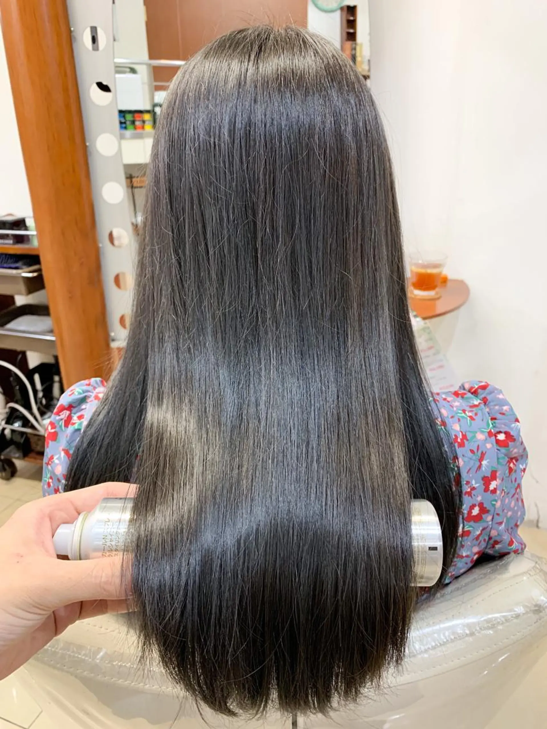 ロング パーマ 縮毛矯正/髪質改善 /韓国風　山川春輝のヘアスタイル