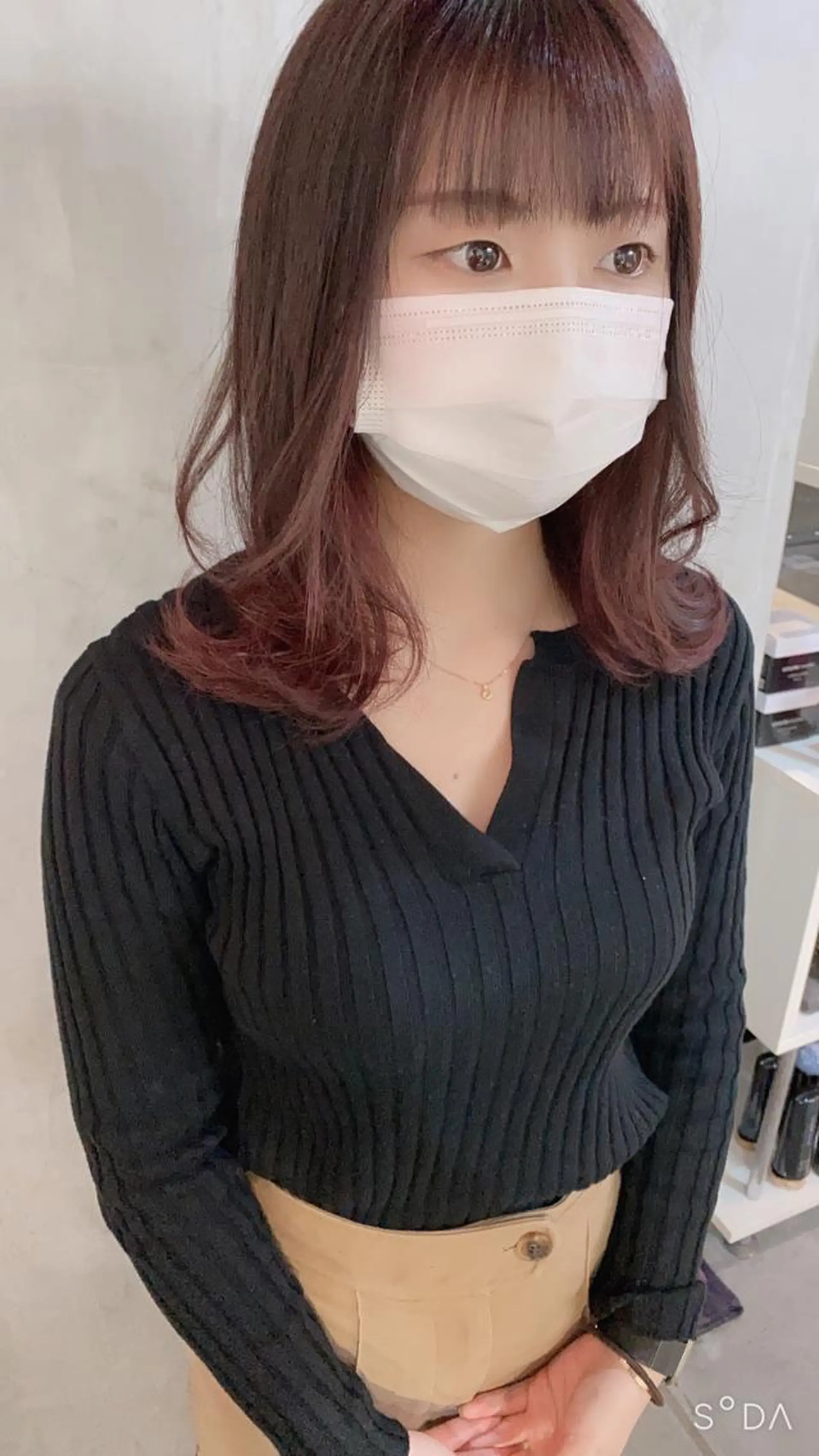 ミディアム カラー ヘアアレンジ stylist/蛯谷 珠里のヘアスタイル