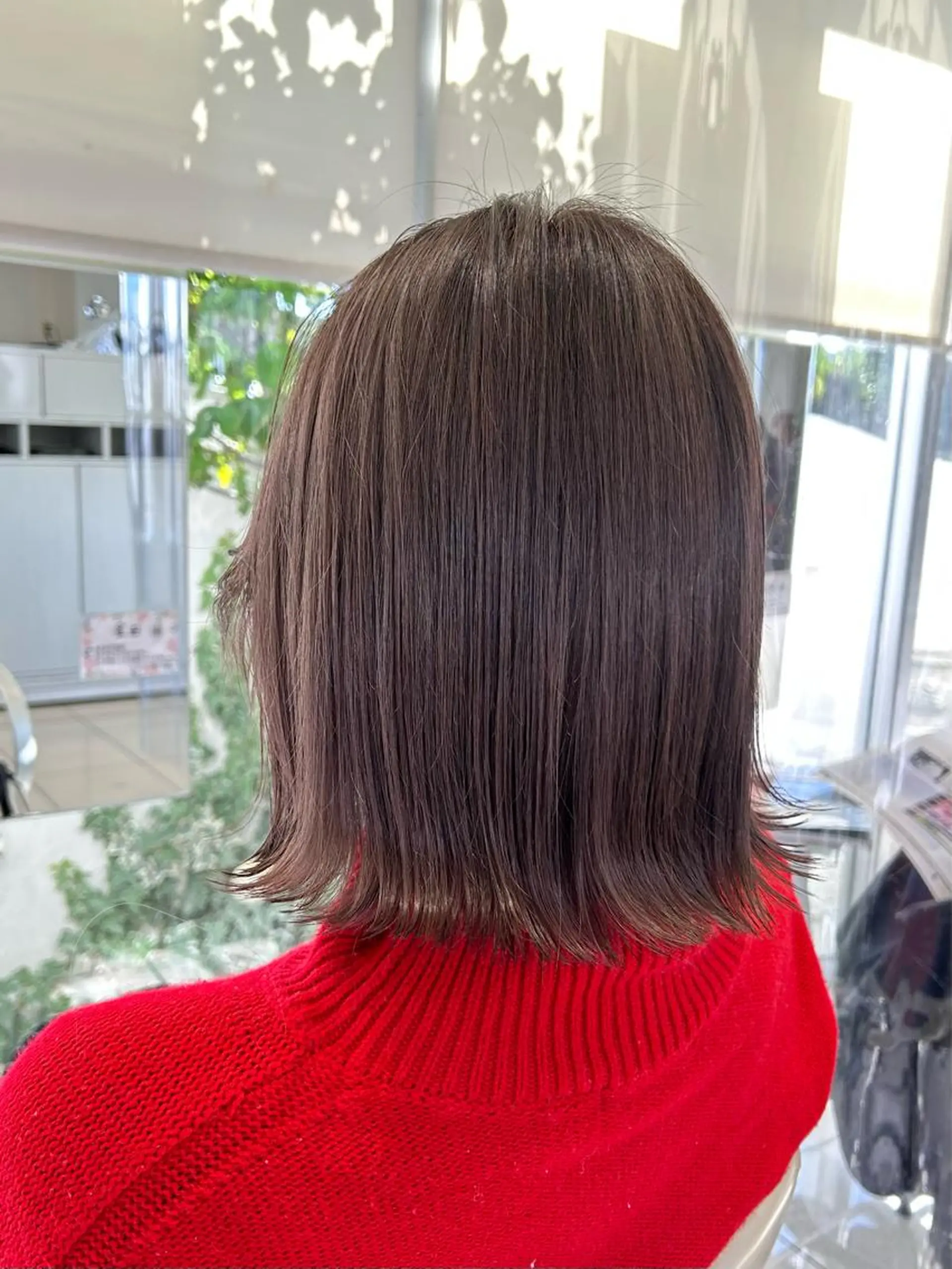 カラー 艶カラー/縮毛矯正 /𝐒𝐚𝐤𝐢のヘアスタイル