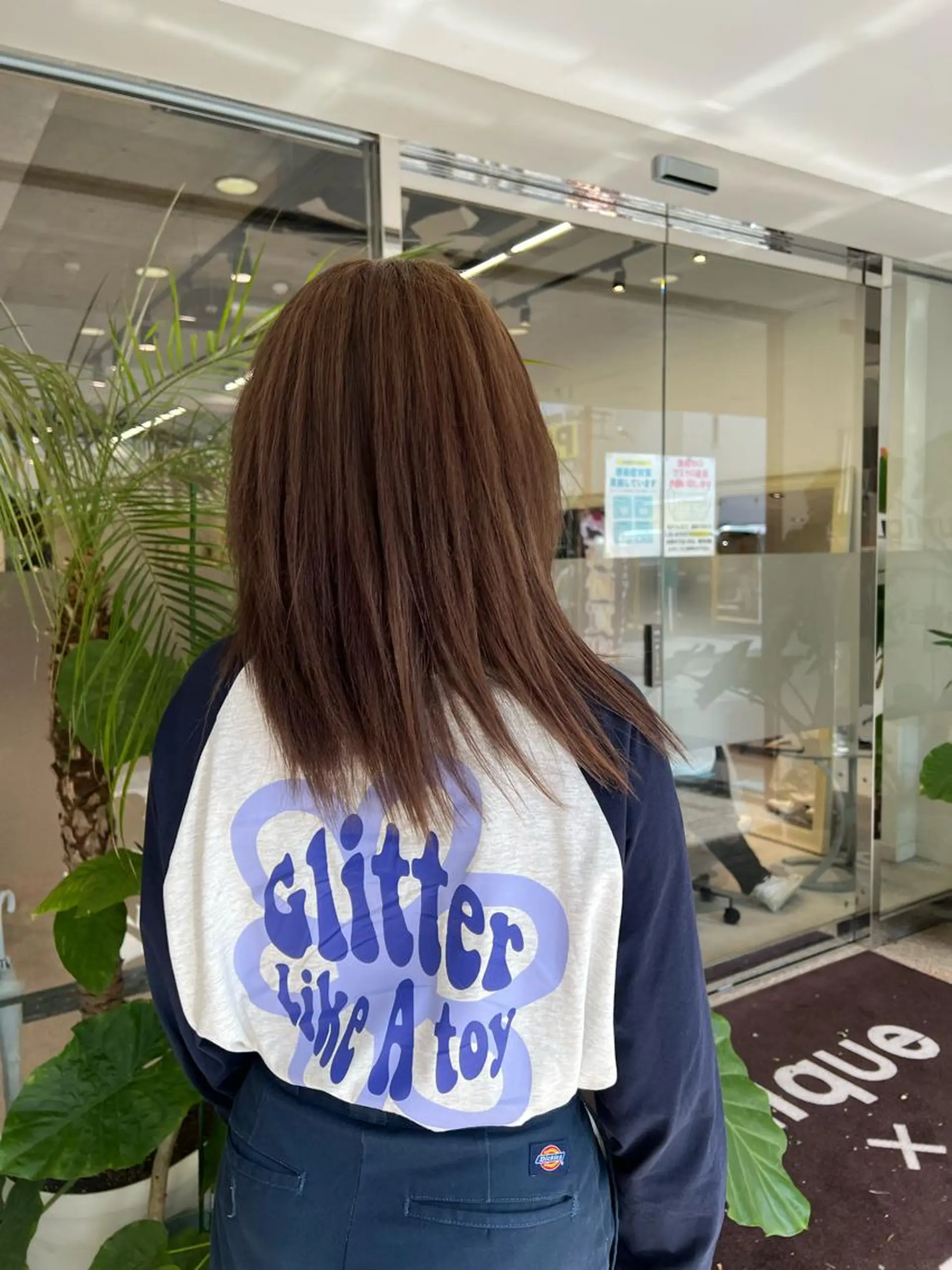 セミロング カラー ヘアカラー トリートメント 🍀お悩み改善憧れの 美髪　小林風雅のヘアスタイル