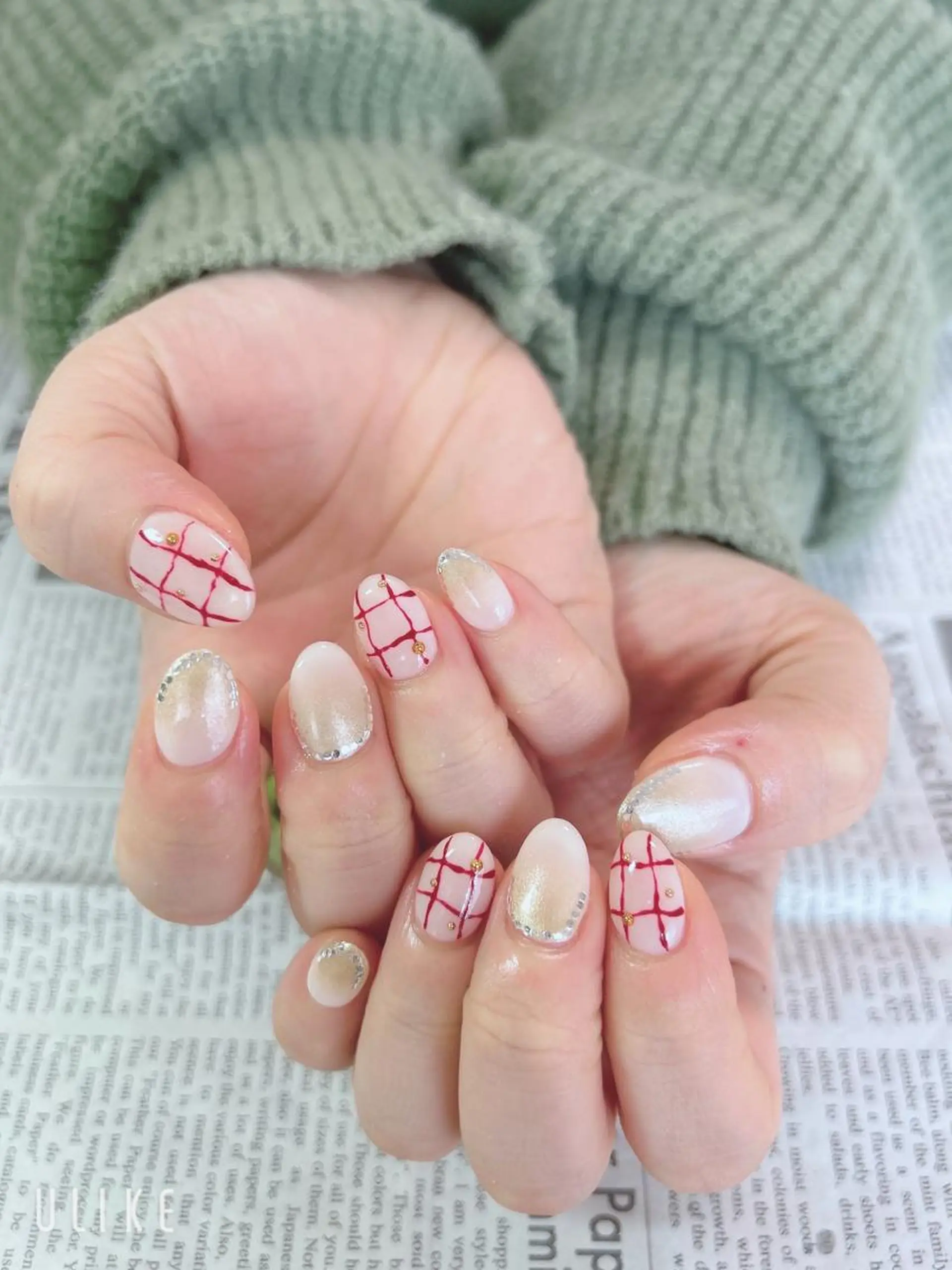 ネイル ハンドネイル ハンドケア 森山 舞のネイルデザイン