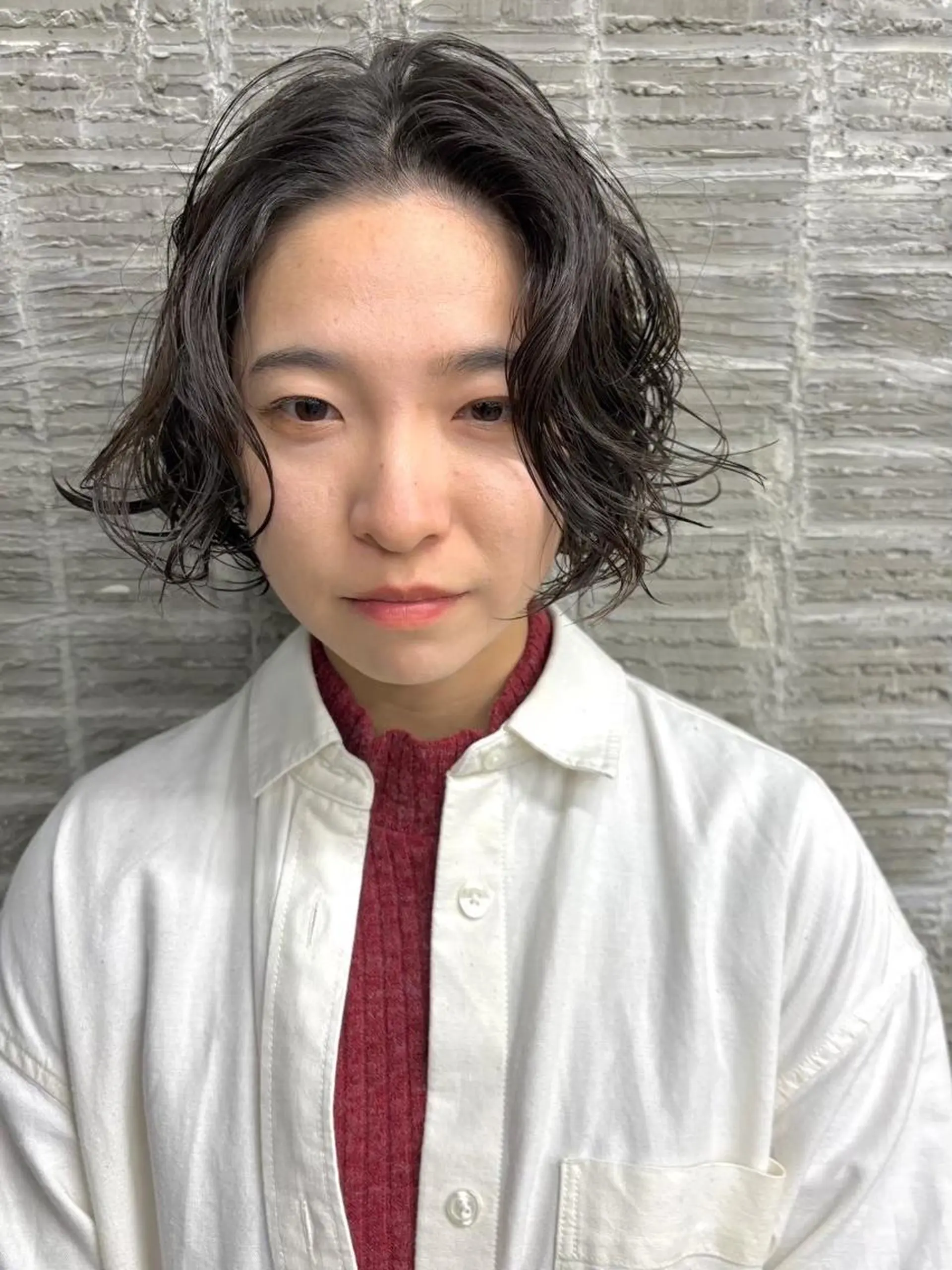 ショート パーマ カット パーマ 藤野 けいごのヘアスタイル