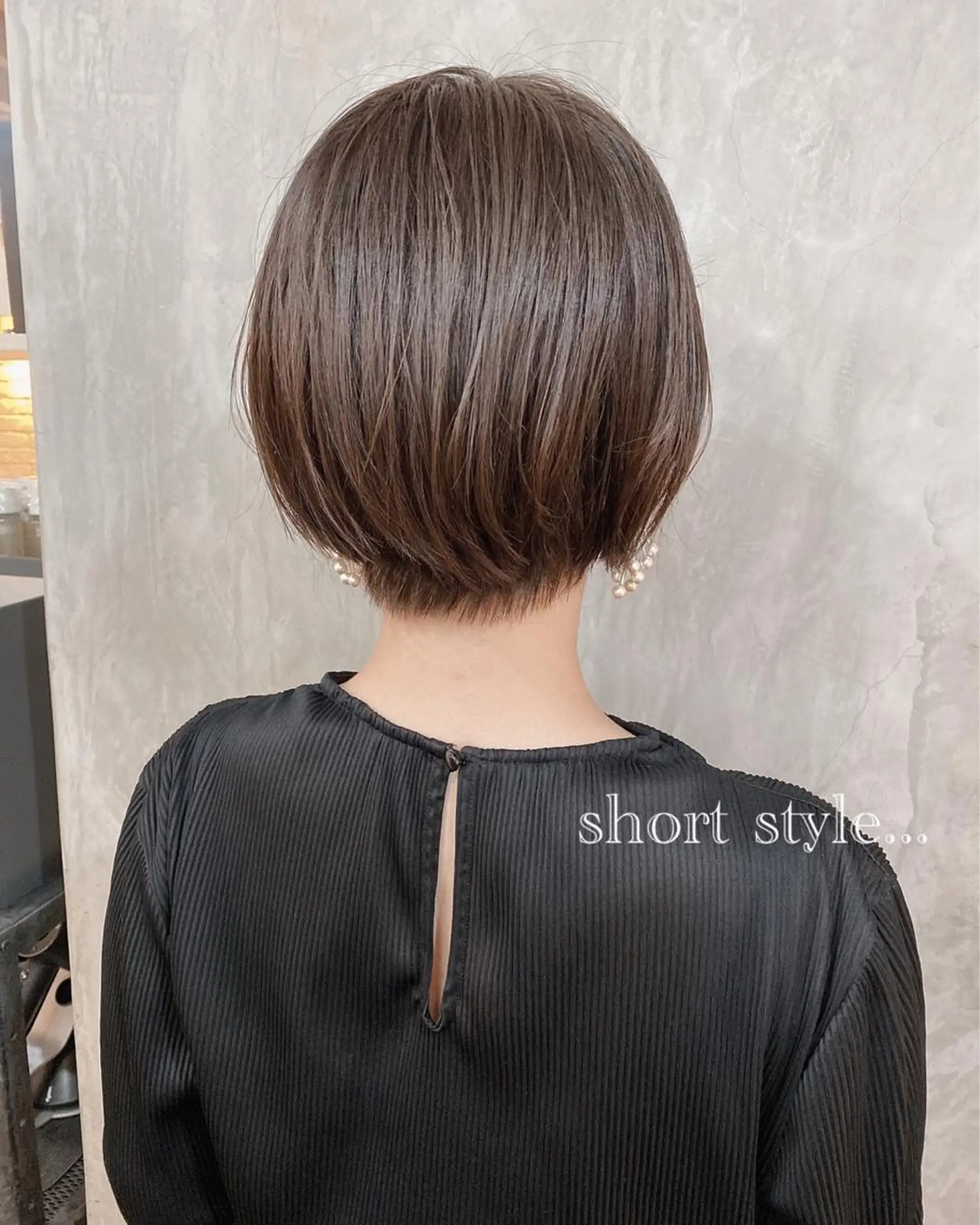 ショート カラー ヘアアレンジ stylist/蛯谷 珠里のヘアスタイル