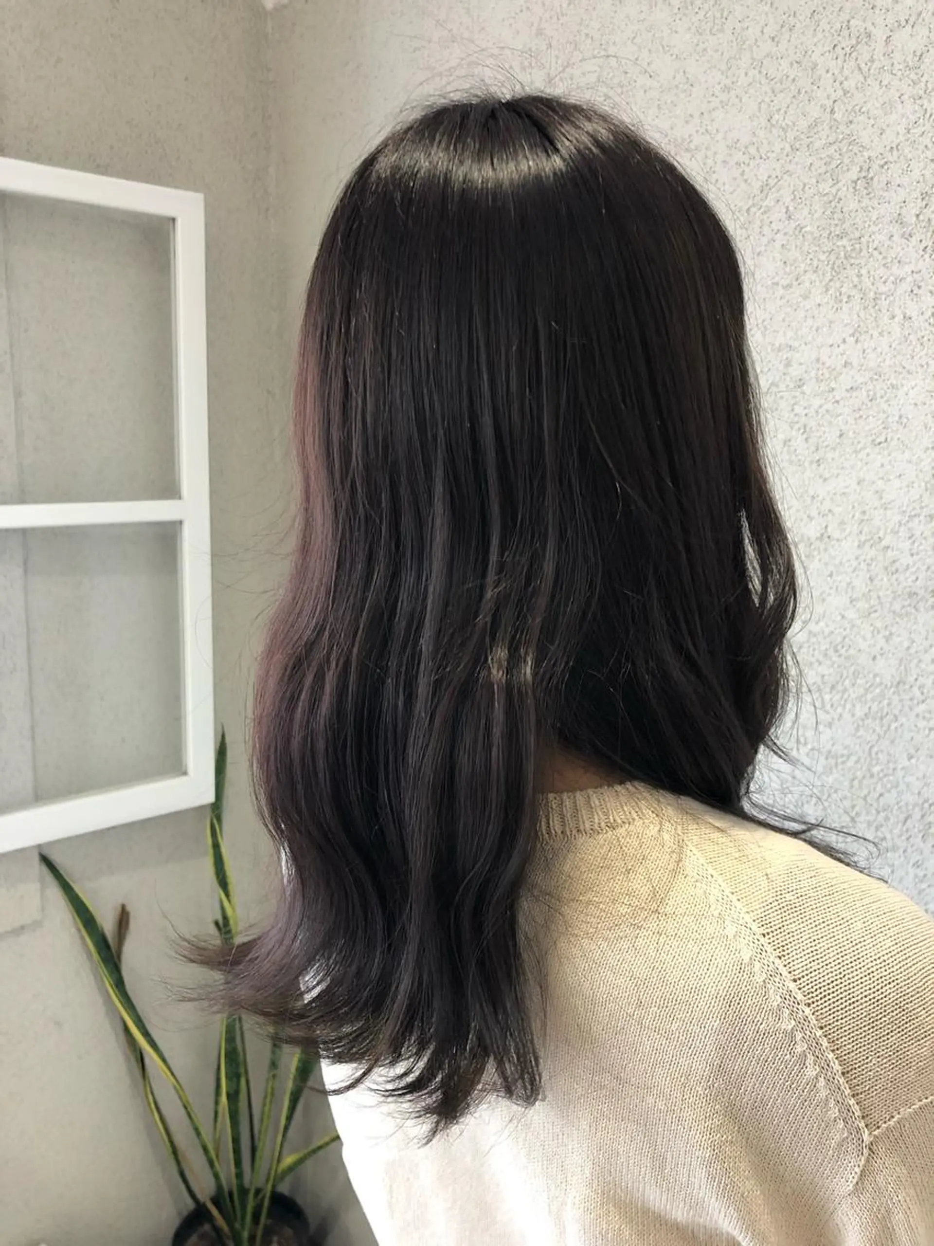 ロング カラー ヘアカラー トリートメント 阿部 美咲のヘアスタイル