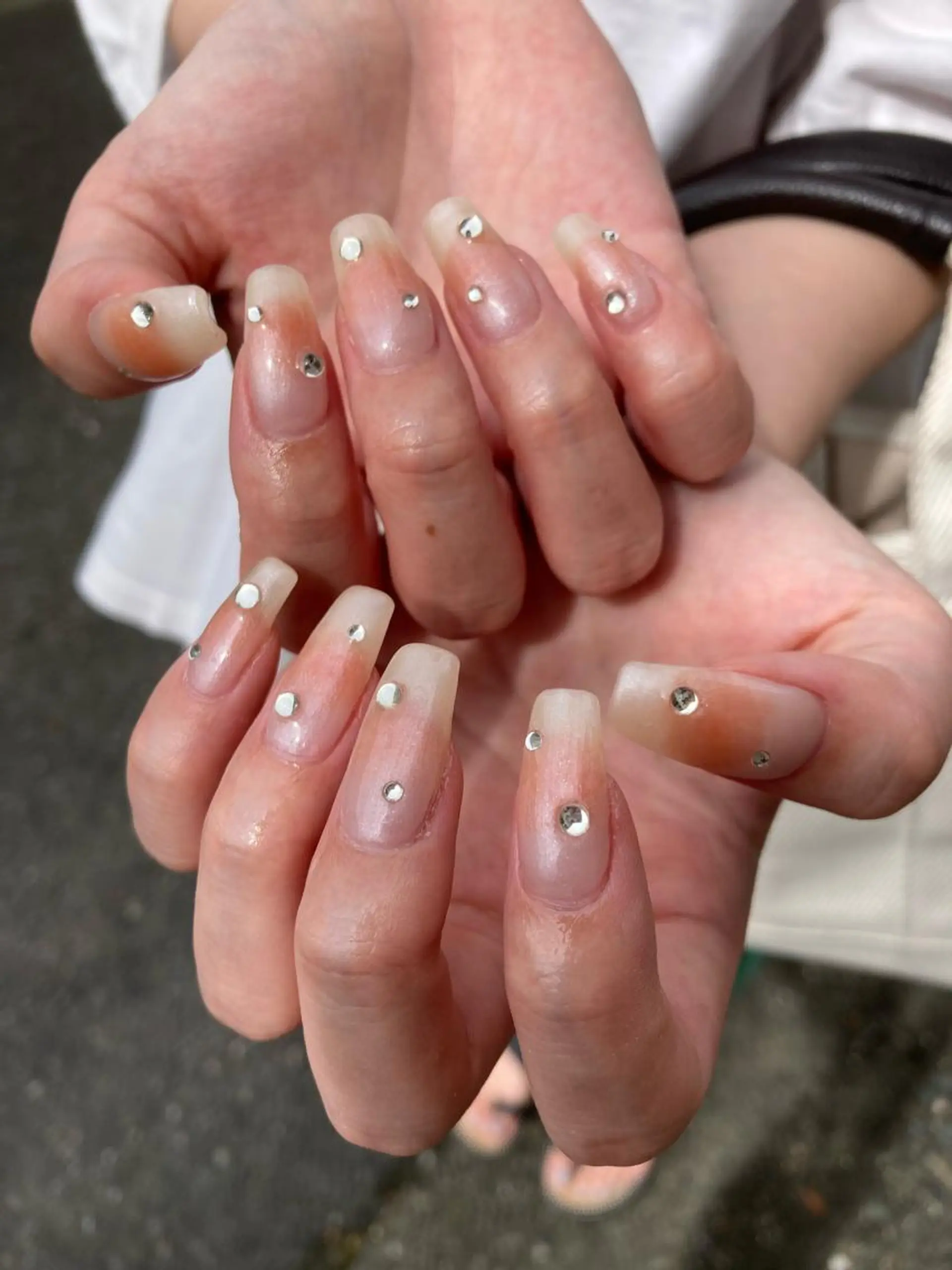 ロング ネイル ハンドネイル フットネイル ✴︎ Delightのネイルデザイン