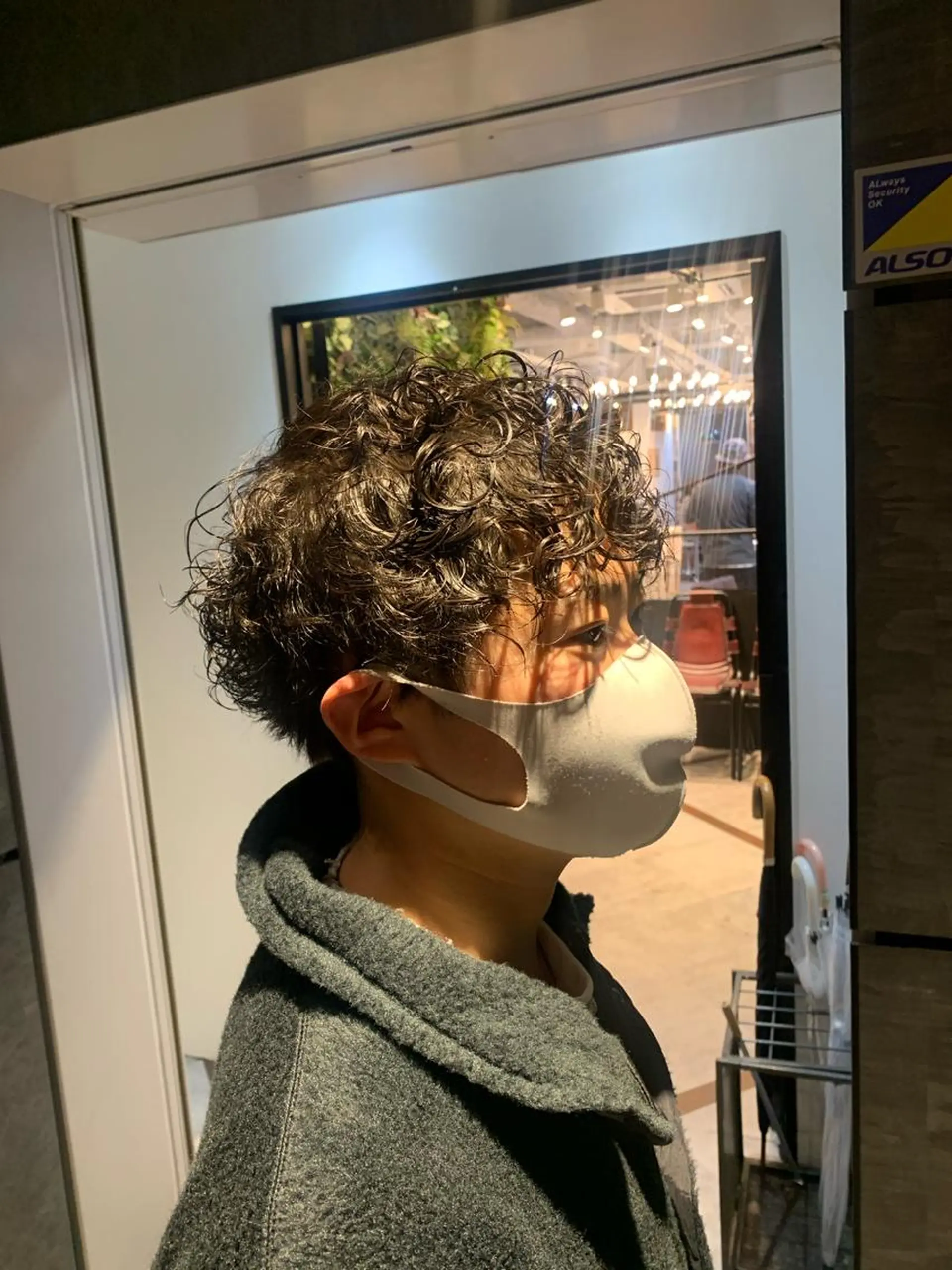 ショート パーマ メンズ マッシュ メンズパーマ aguhair jour所属・髪質改善/白髪ぼかし KENTAのヘアスタイル