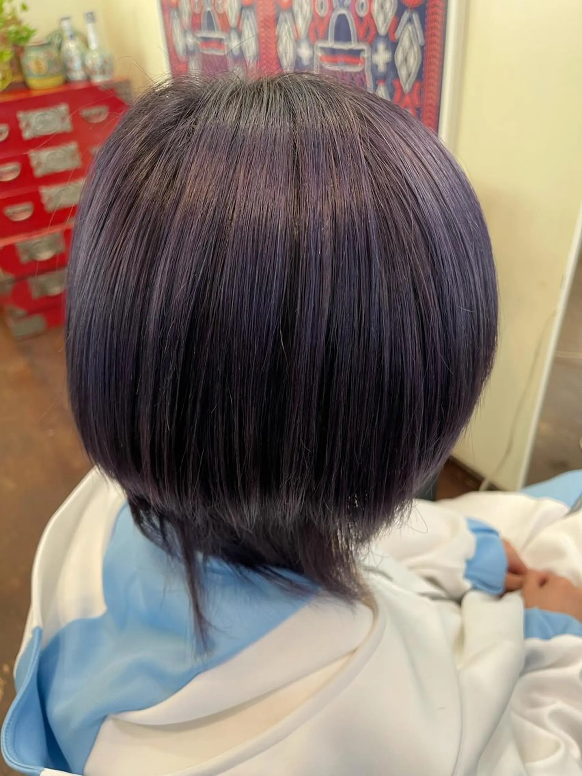 ショート カラー ラベンダーカラー peakshair所属・髪質改善/メンズパ ーマ𝒀𝑼𝑻𝑶のヘアスタイル