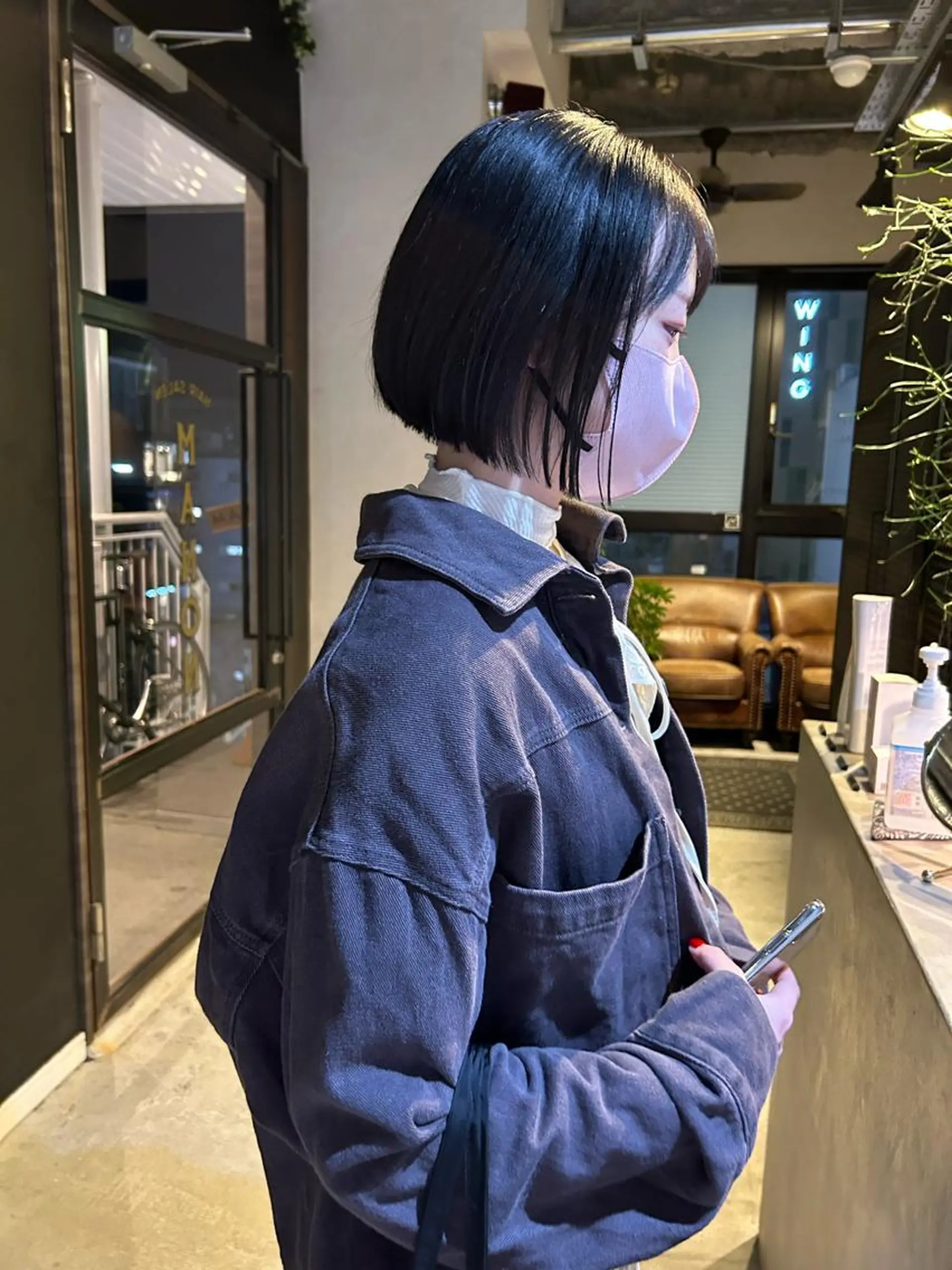 ショート カラー メンズヘア/レイヤー /ボブ山内春輝のヘアスタイル